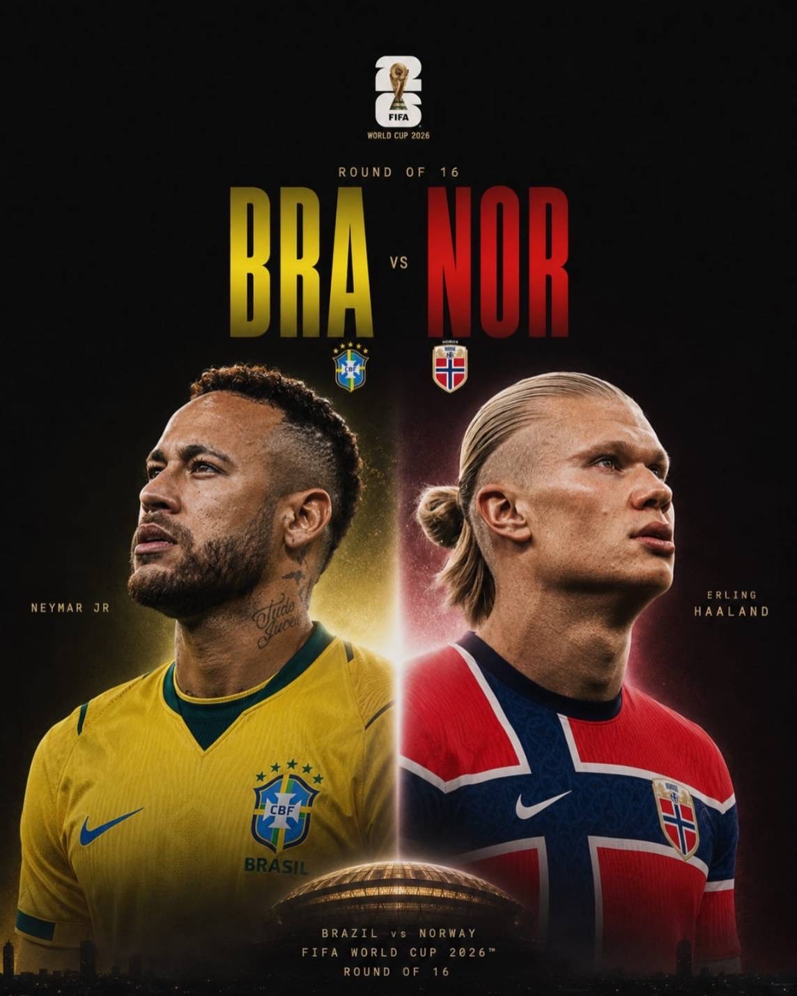 🇧🇷vs🇳🇴 