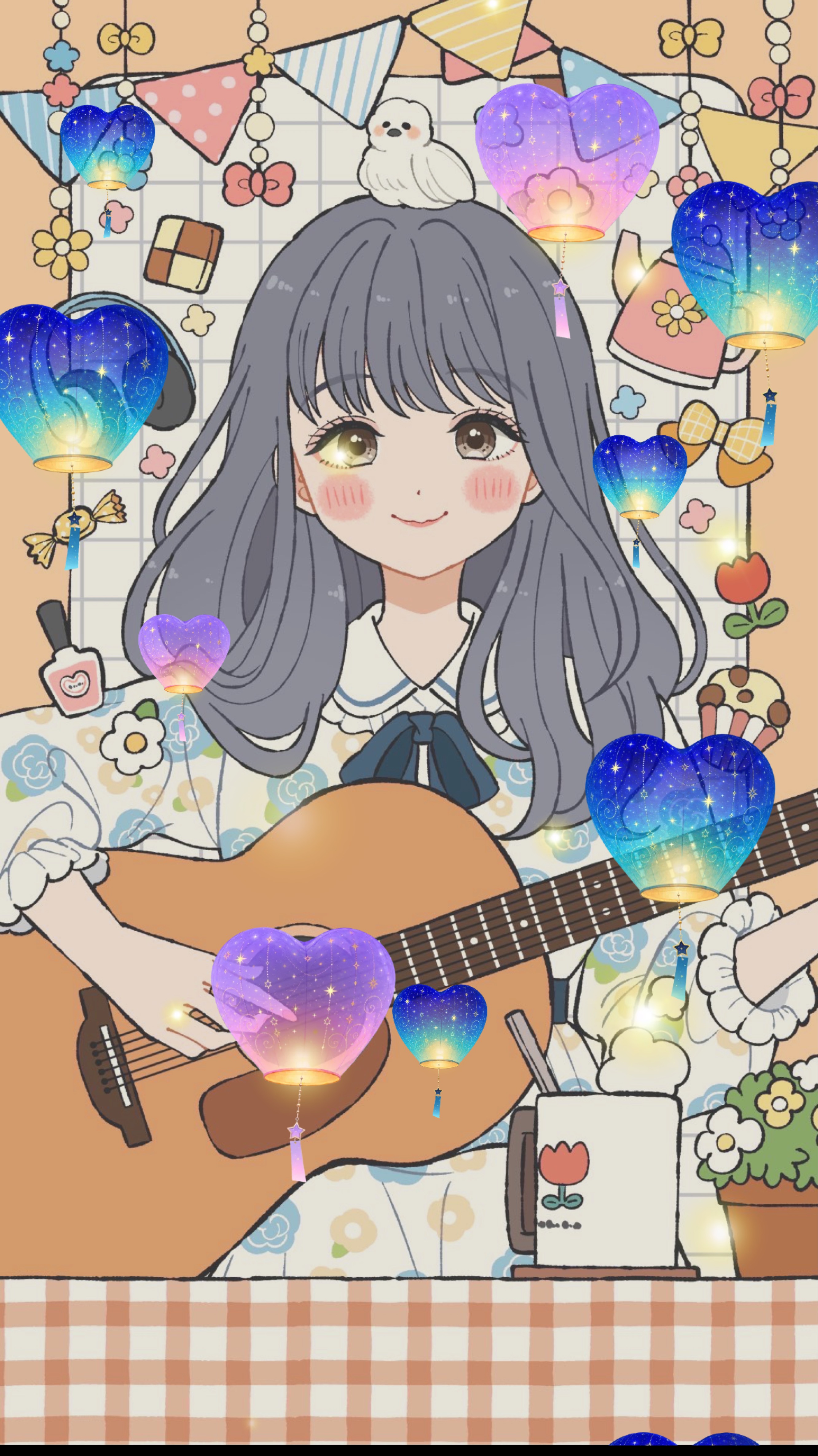 弾き語り。