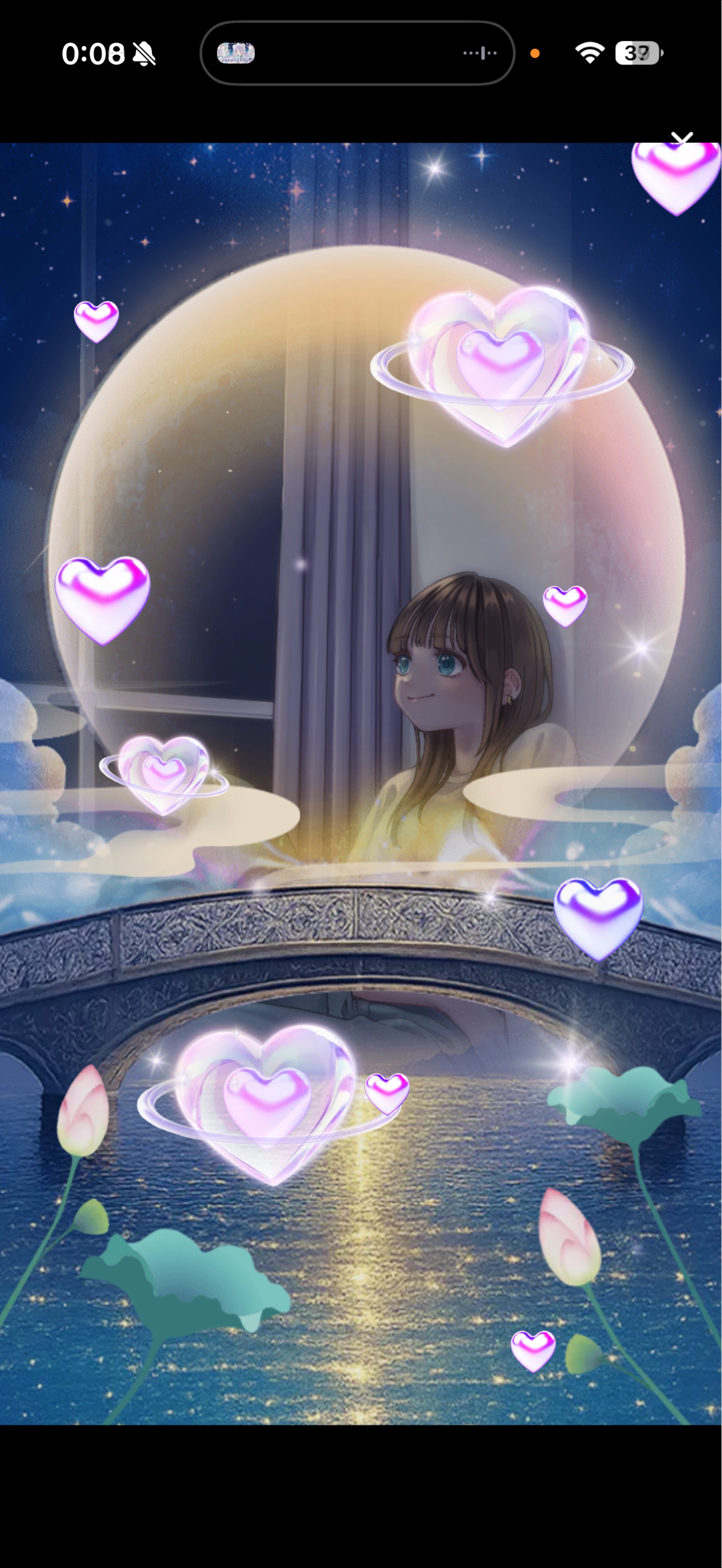 おやすみ前に🌙* :゚