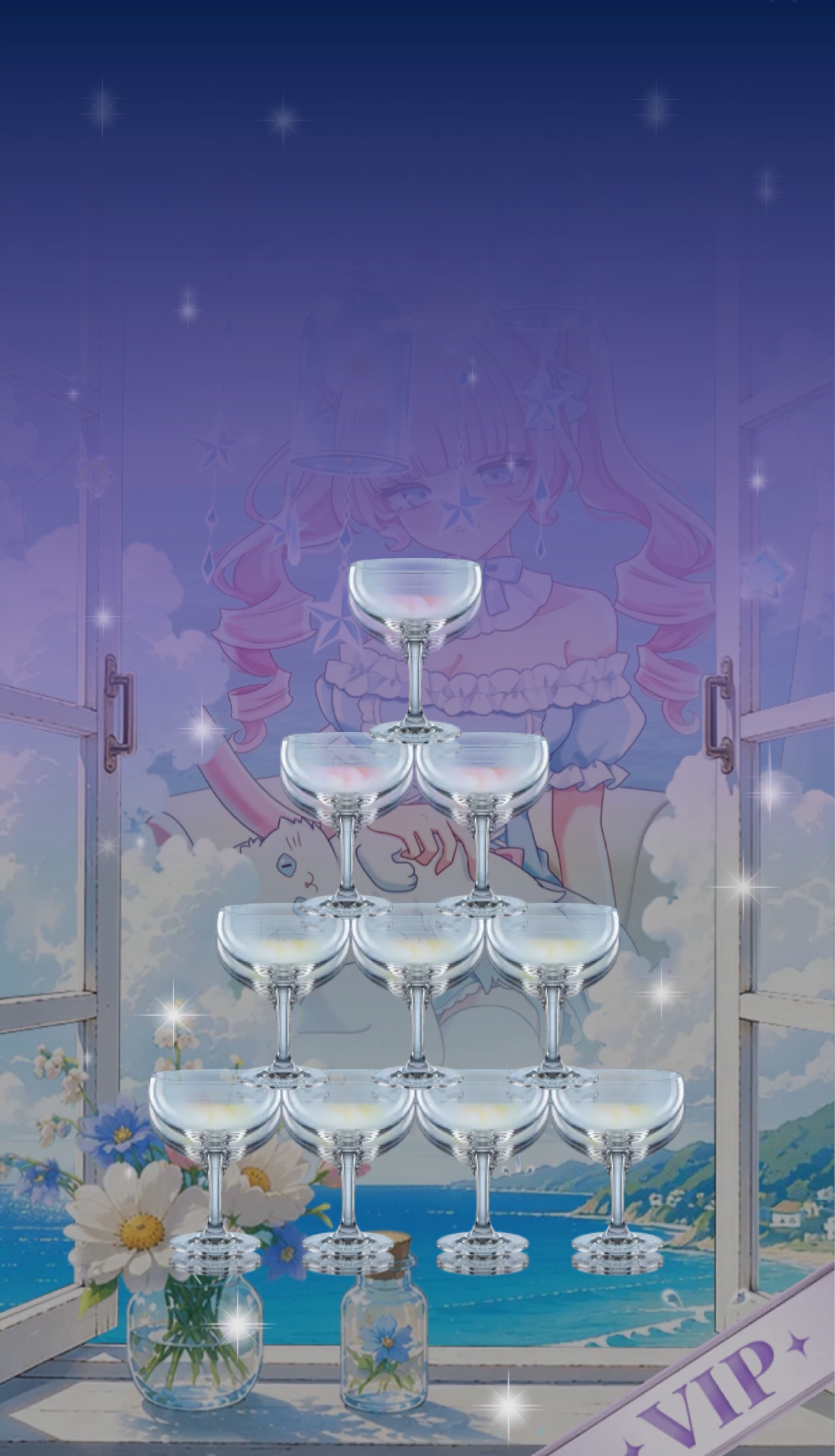 君と私で過ごす夜🌷.*