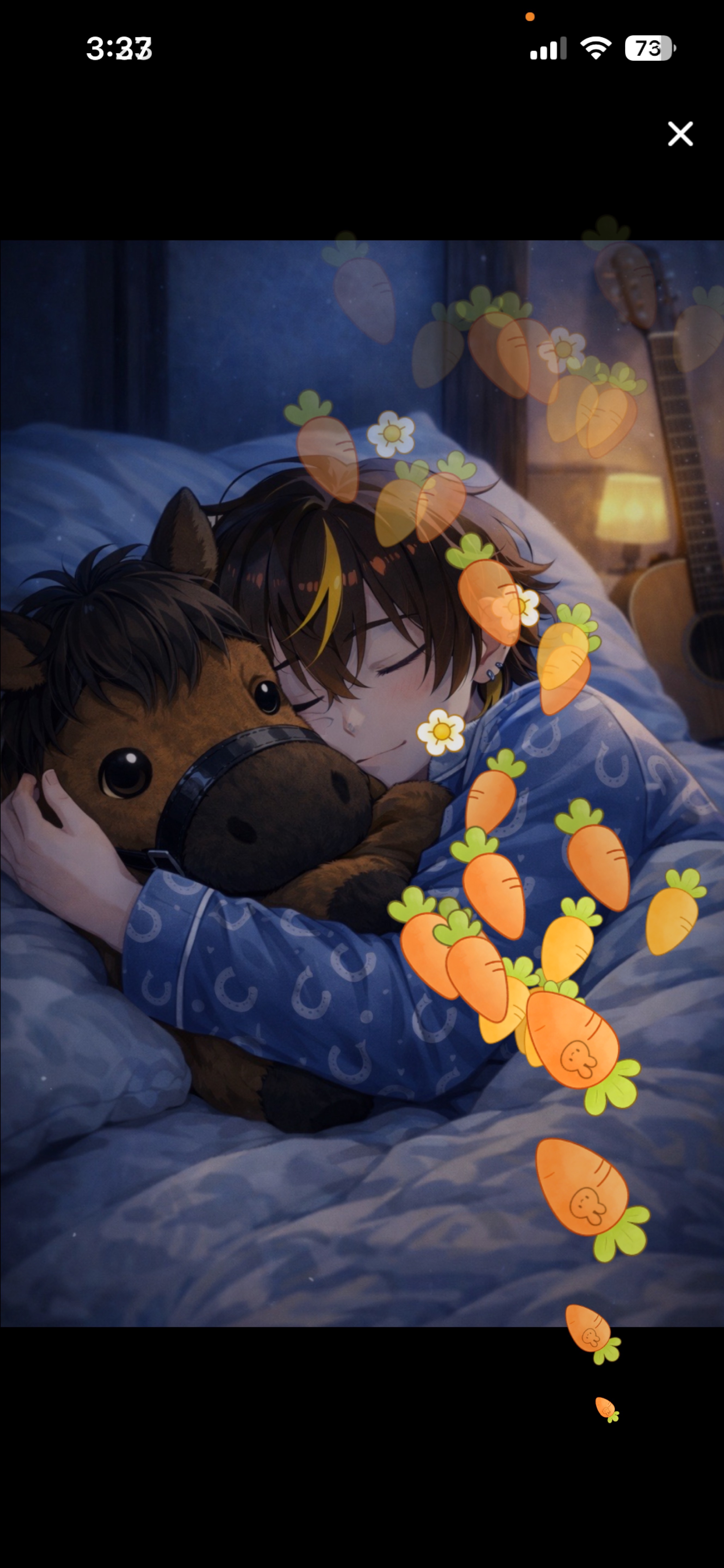 寝起きお絵描き(  ¯꒳​¯ )ᐝ