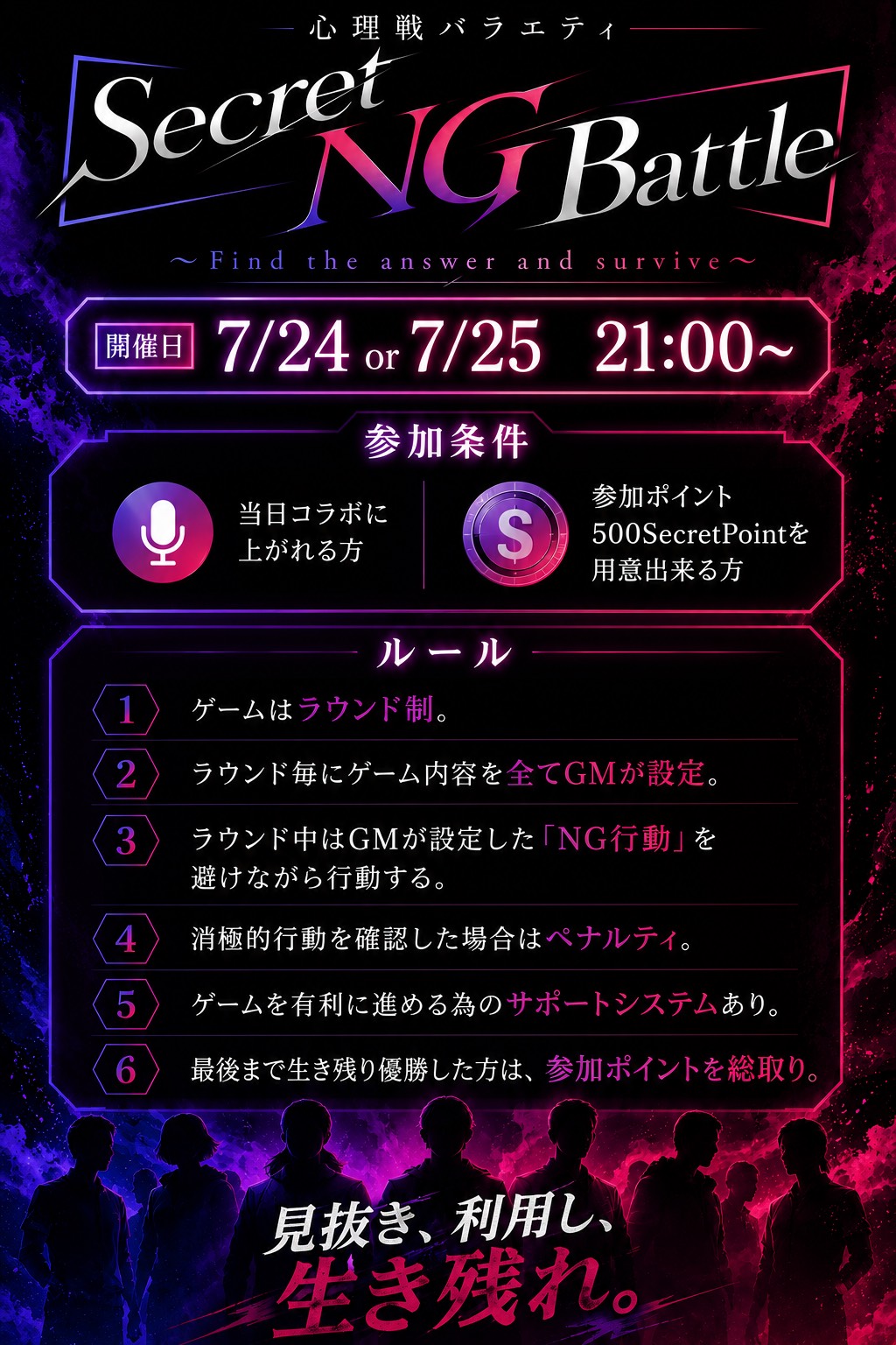企画参加者募集中！！：初◎♡落◎