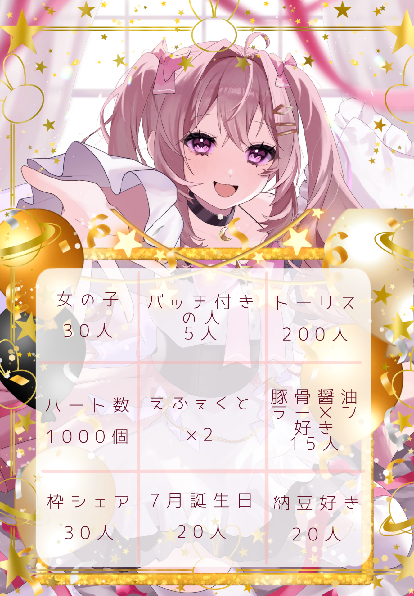 【誕生日枠】ビンゴ耐久！お友達つくり🫶