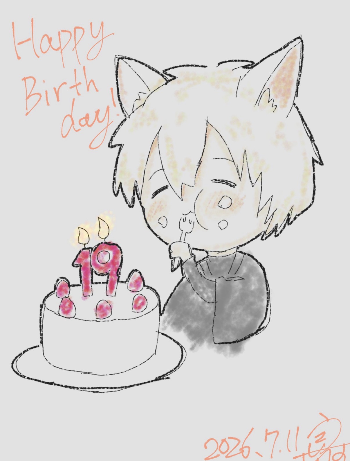 誕生日カウントダウン🎉