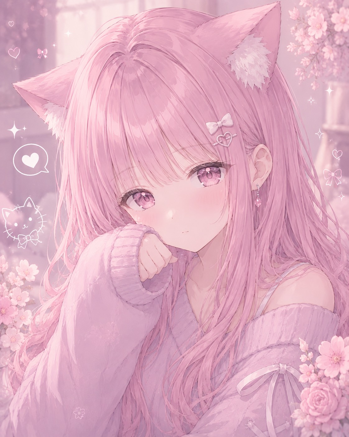 222ファン達成記念🎉にゃん枠🐱💗