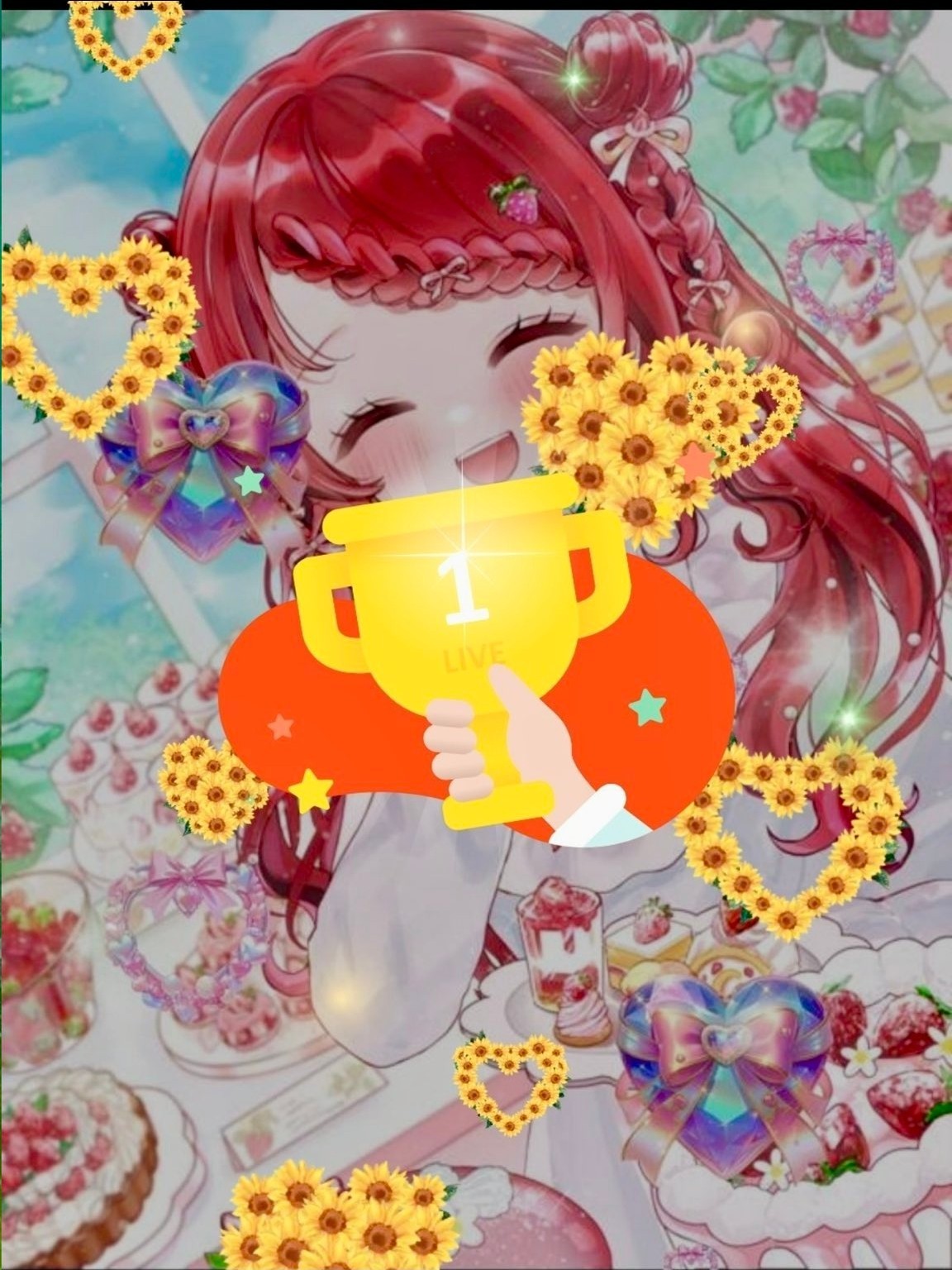 初潜◎朝から笑顔になれる枠🍰