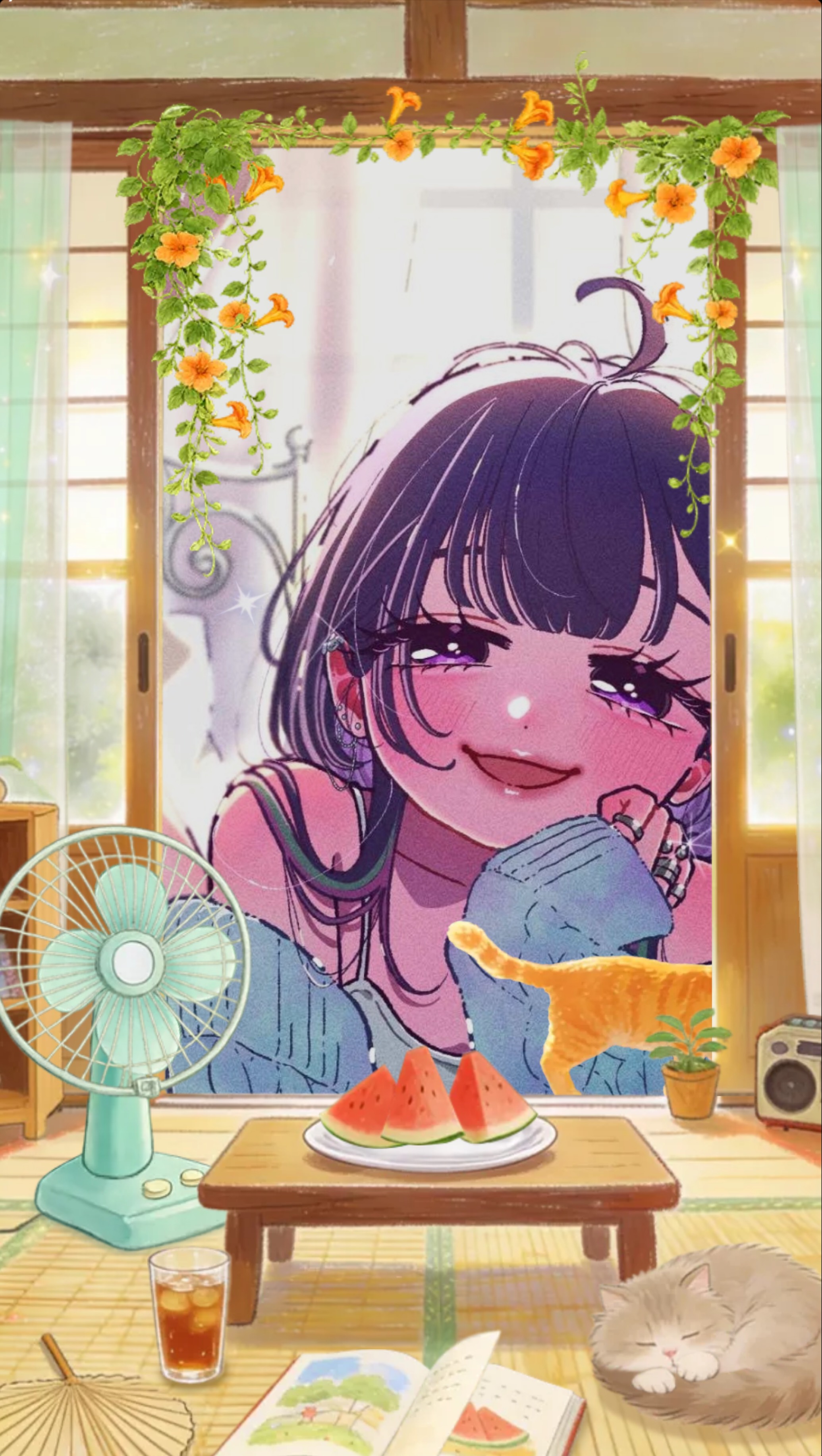 朝ののんびり☀️