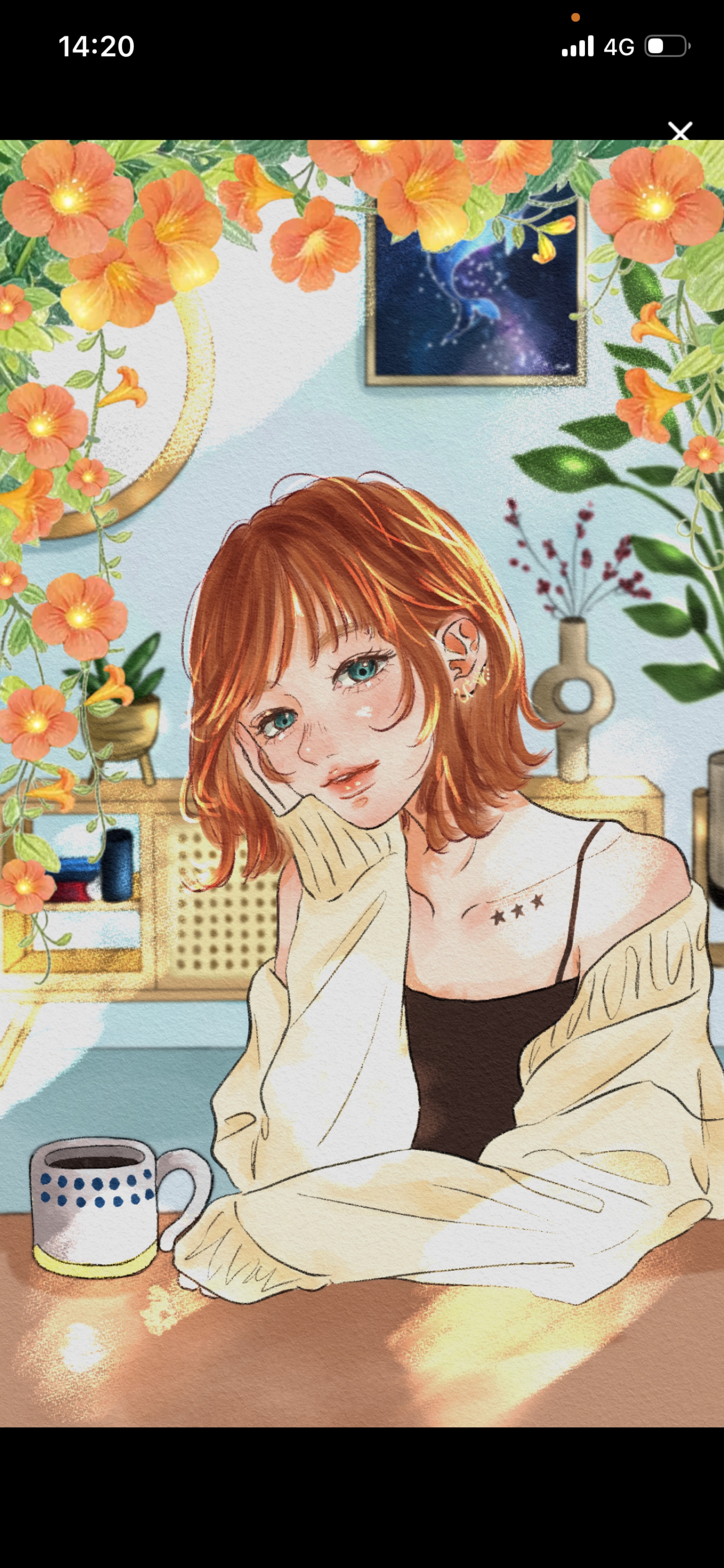 お昼を一緒に🎨