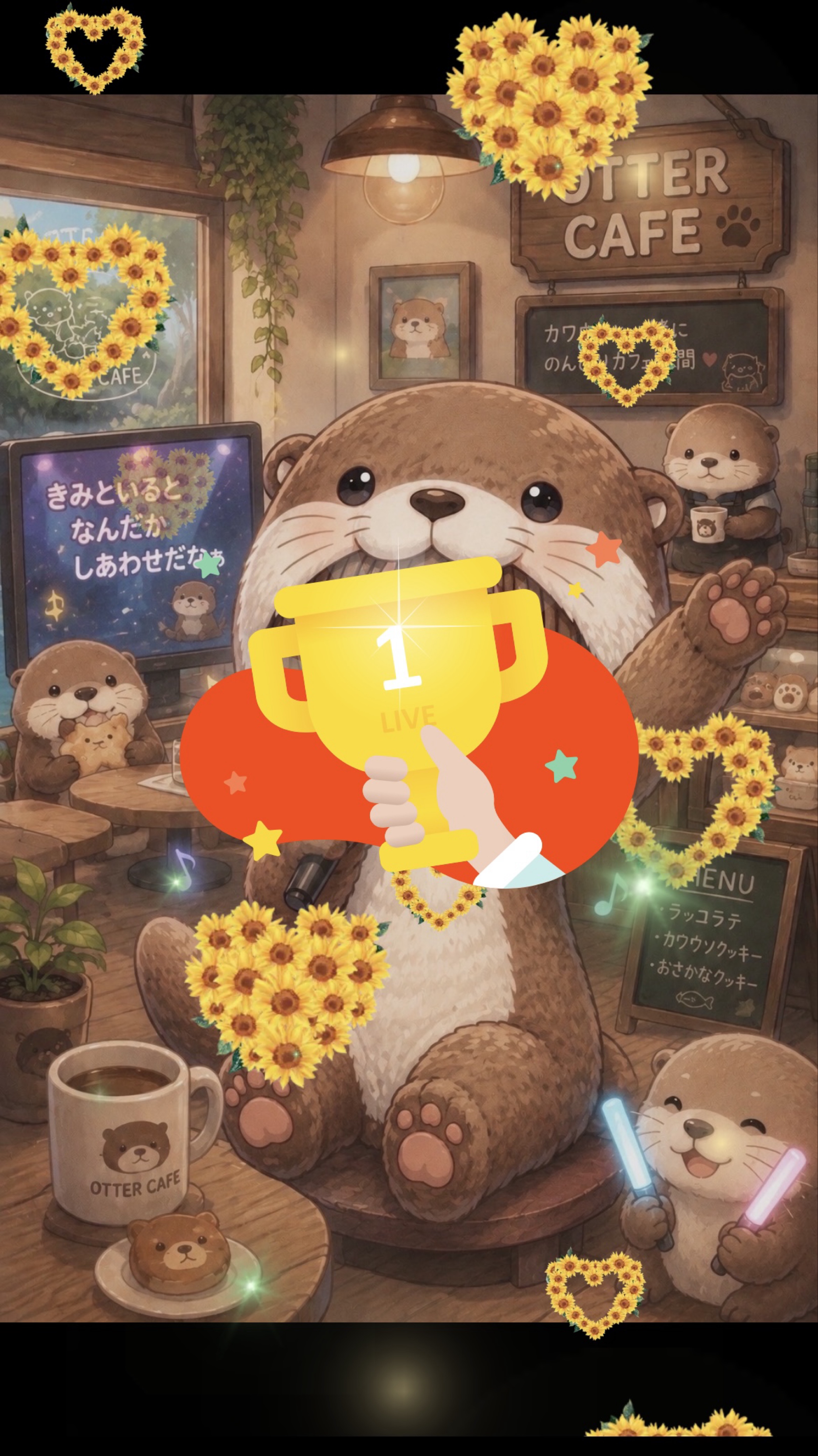 イベント最終日🦦コンプ！