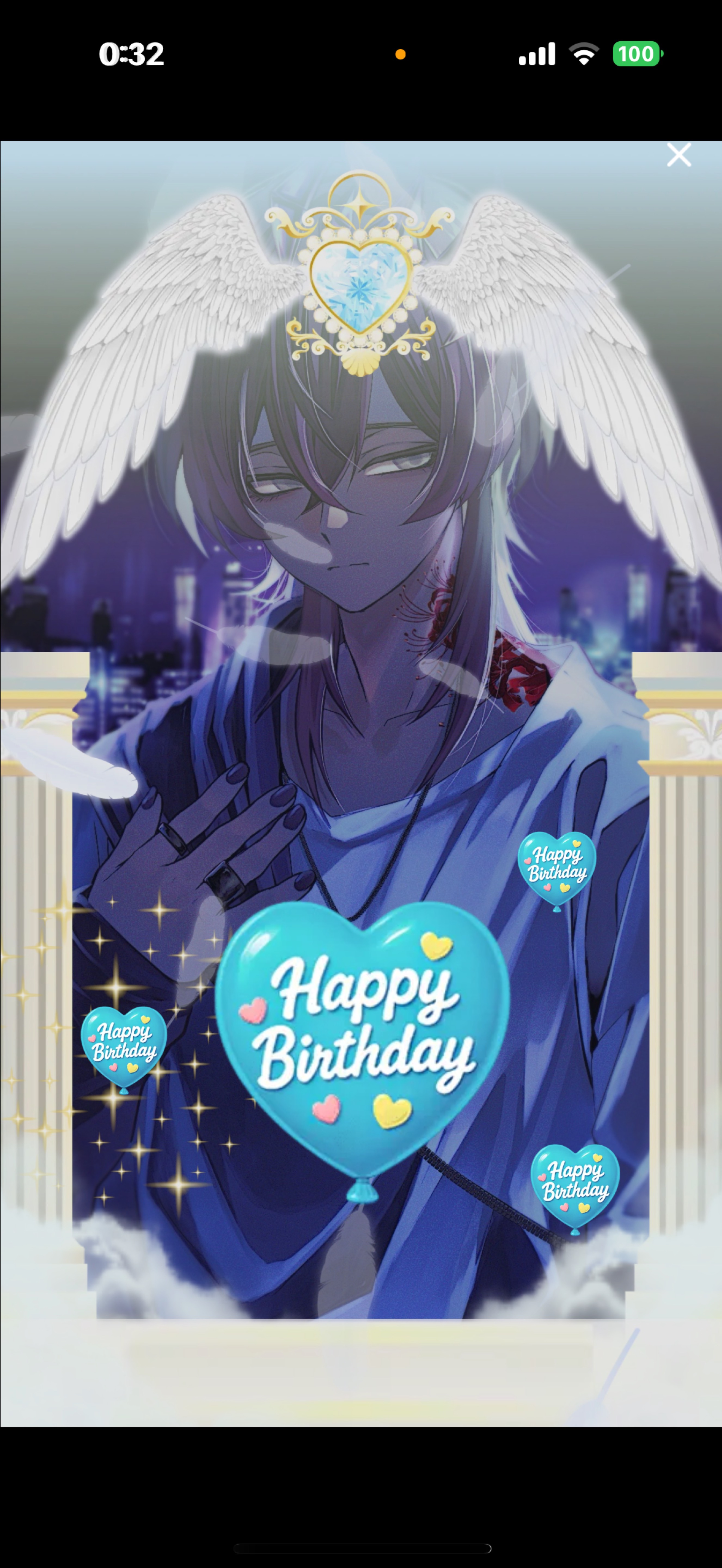 誕生日迎えるだけです