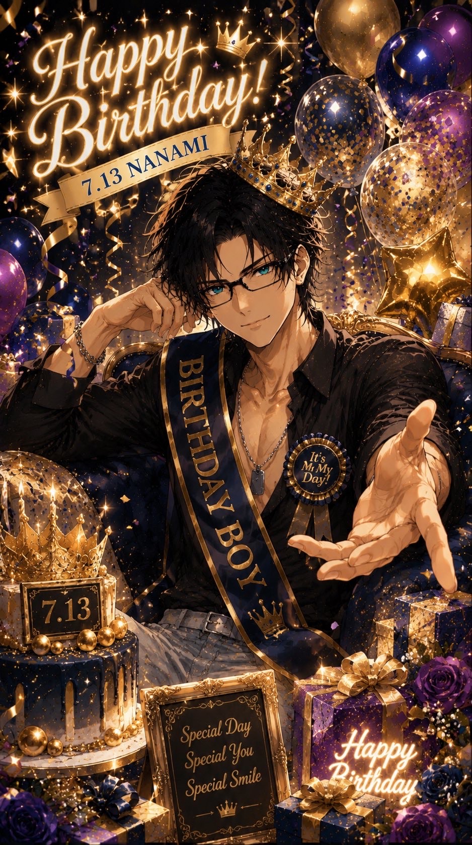 My Birthday！おめでと言って！
