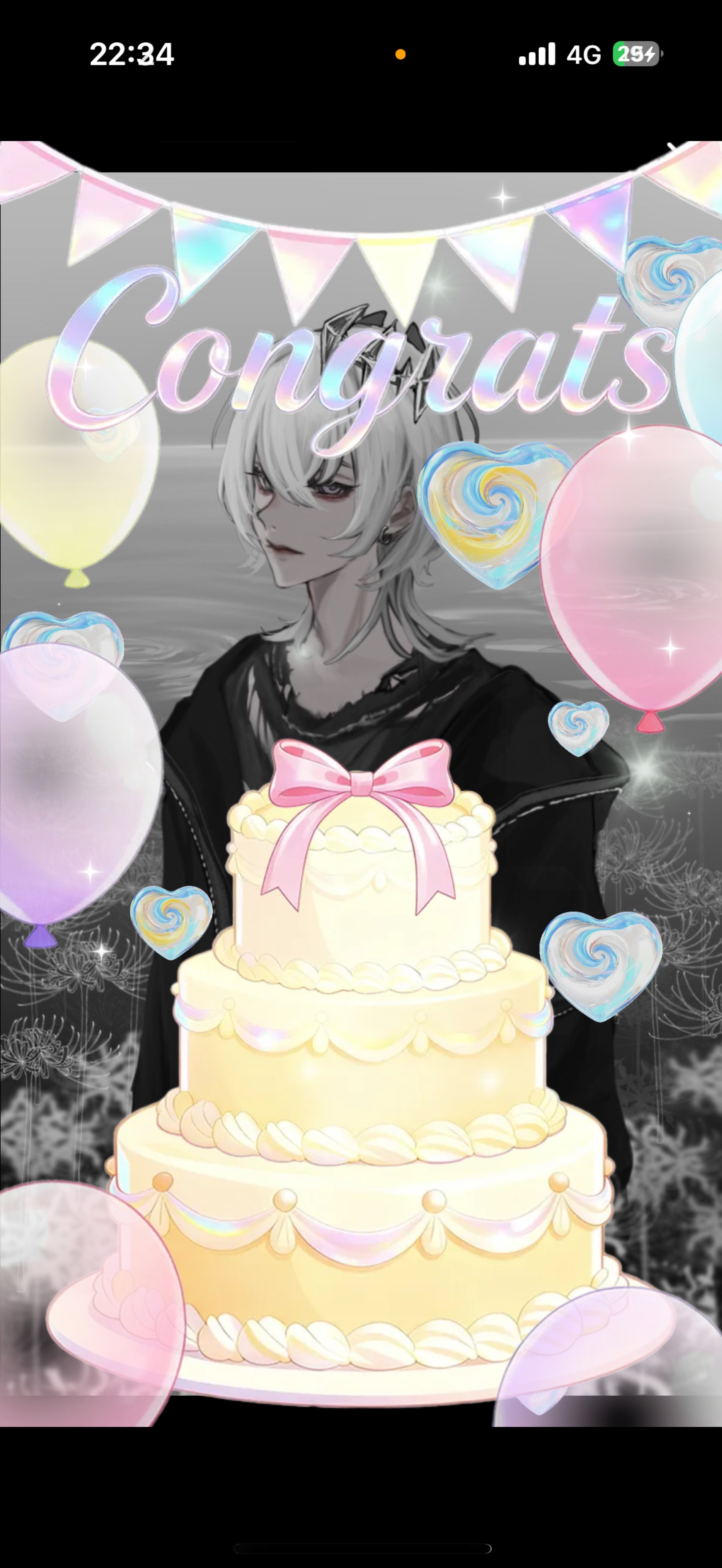 誕生日迎えた男です