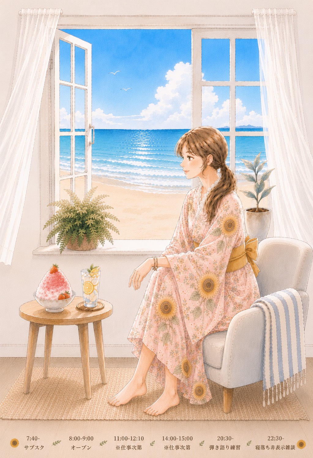 【無言潜OK】聞き流しお喋り𓂃◌