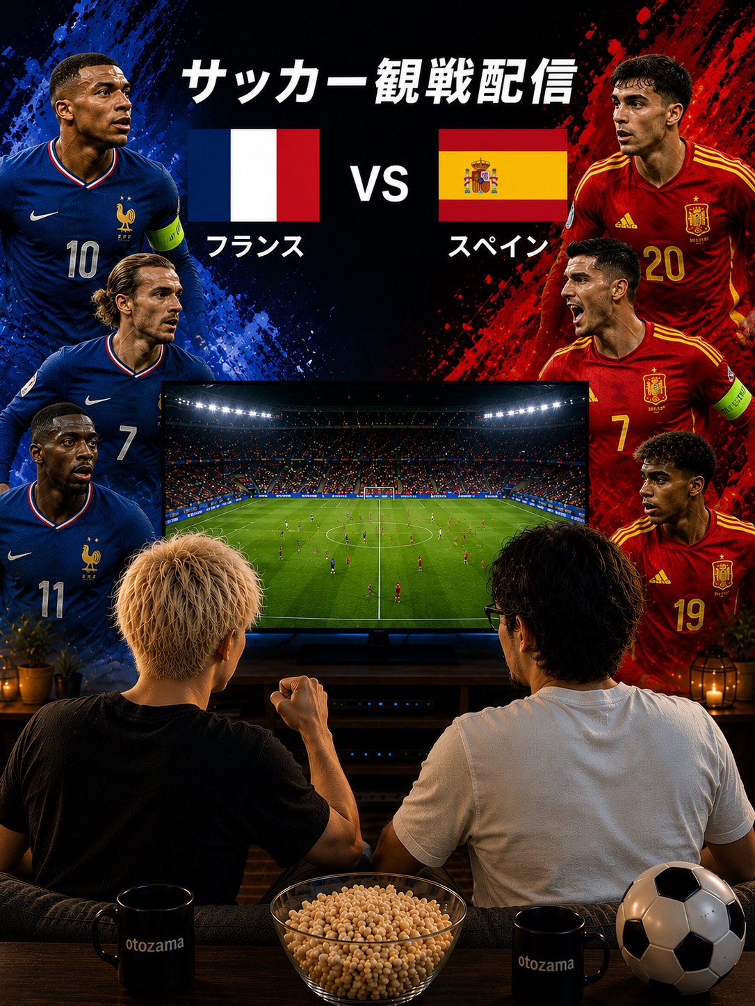 フランスVSスペイン