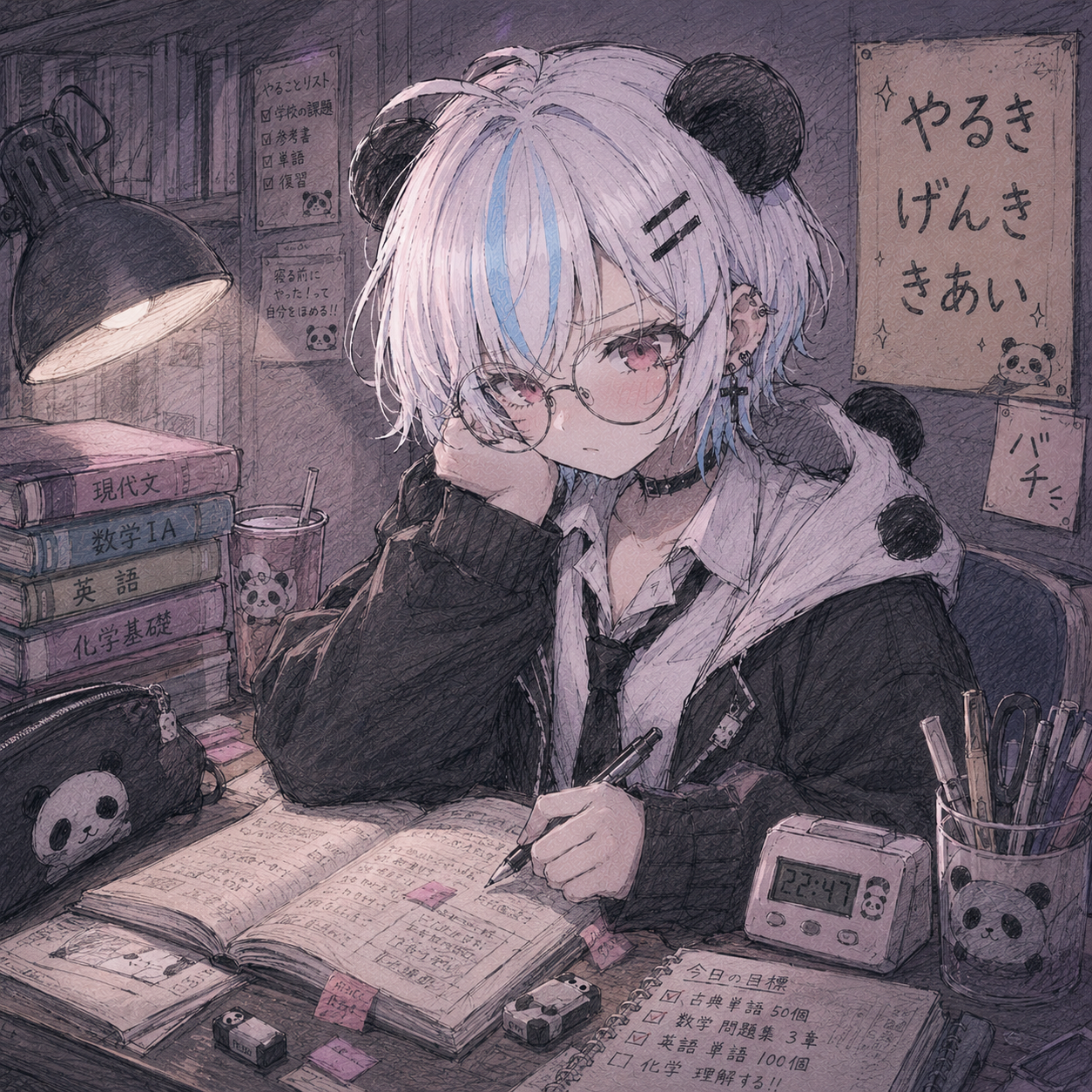 勉強中🔇/はーと置いてって？