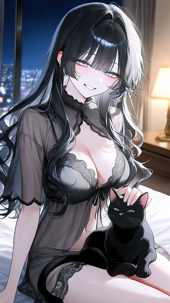 覗きにおいで〜🐈‍⬛