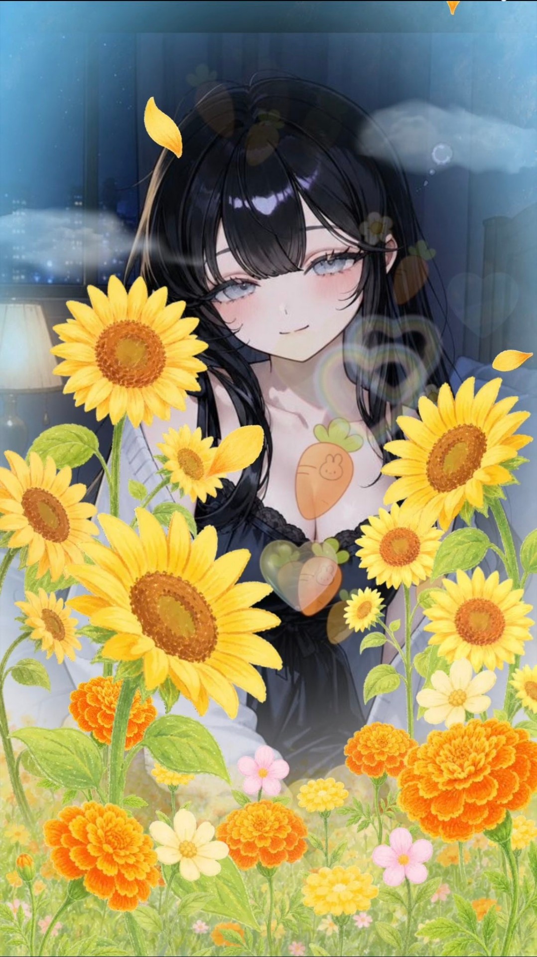 一緒に寝よ🐈‍⬛💤
