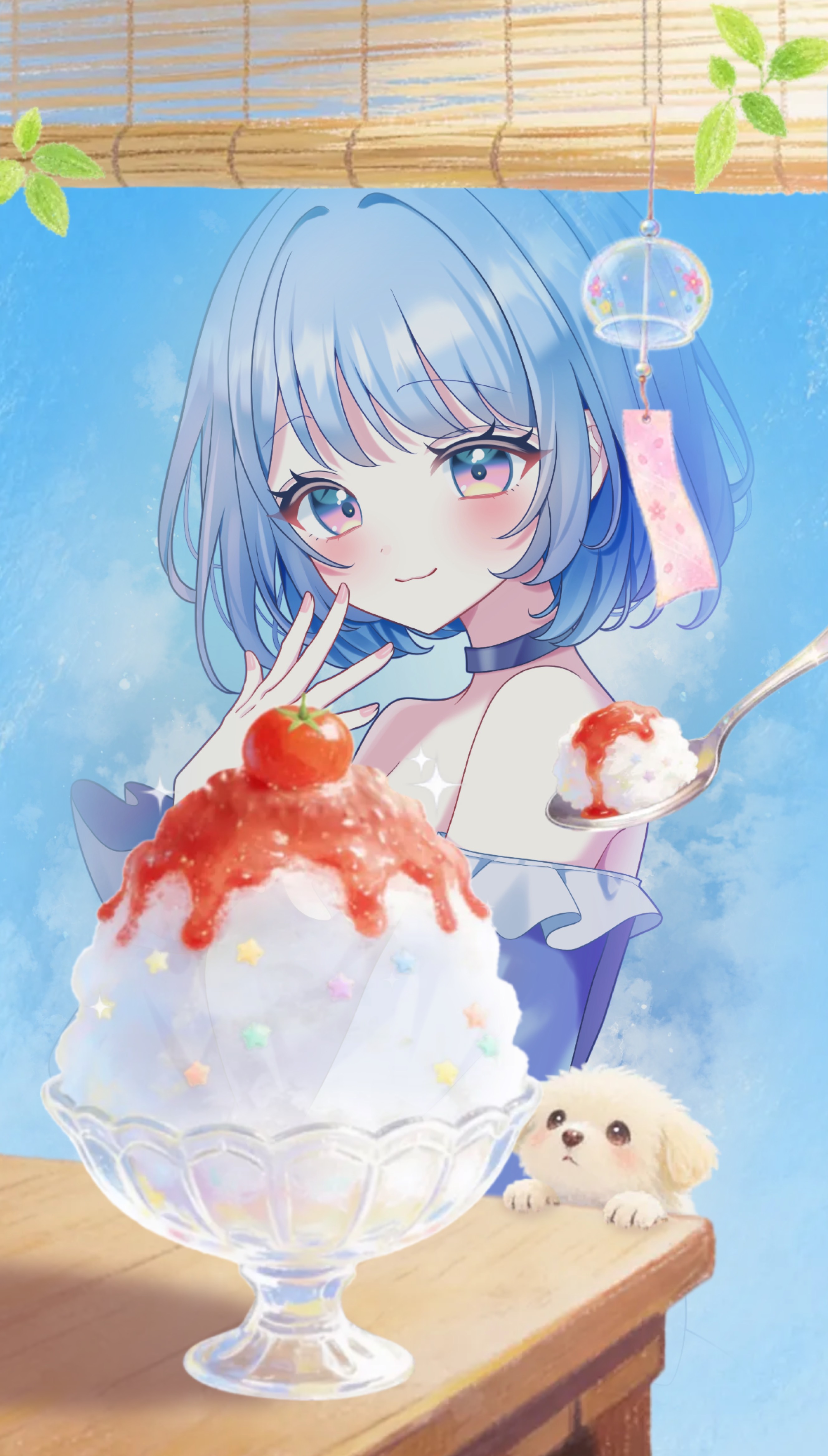 お昼の癒しに