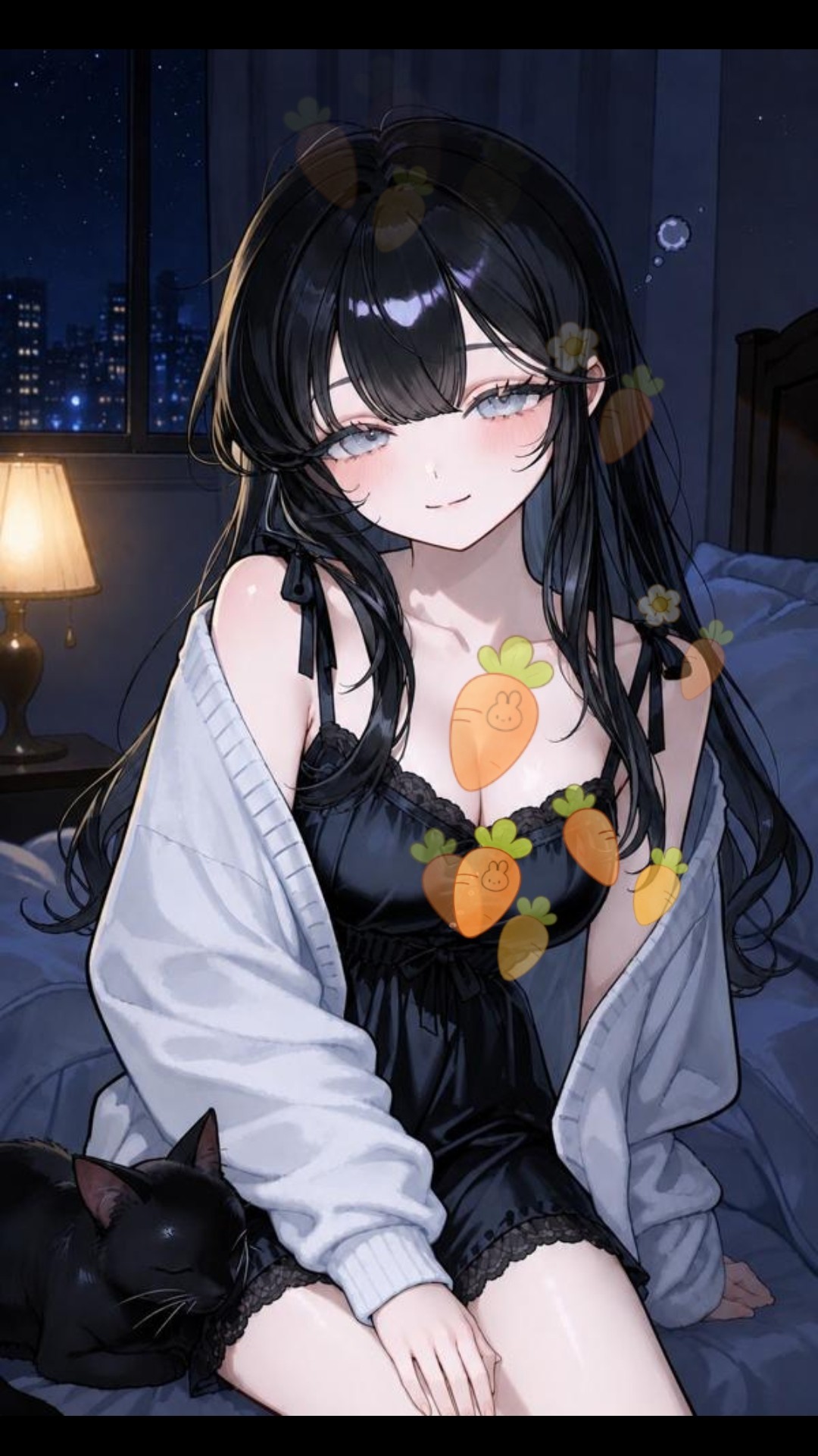 一緒に寝よ🐈‍⬛💤