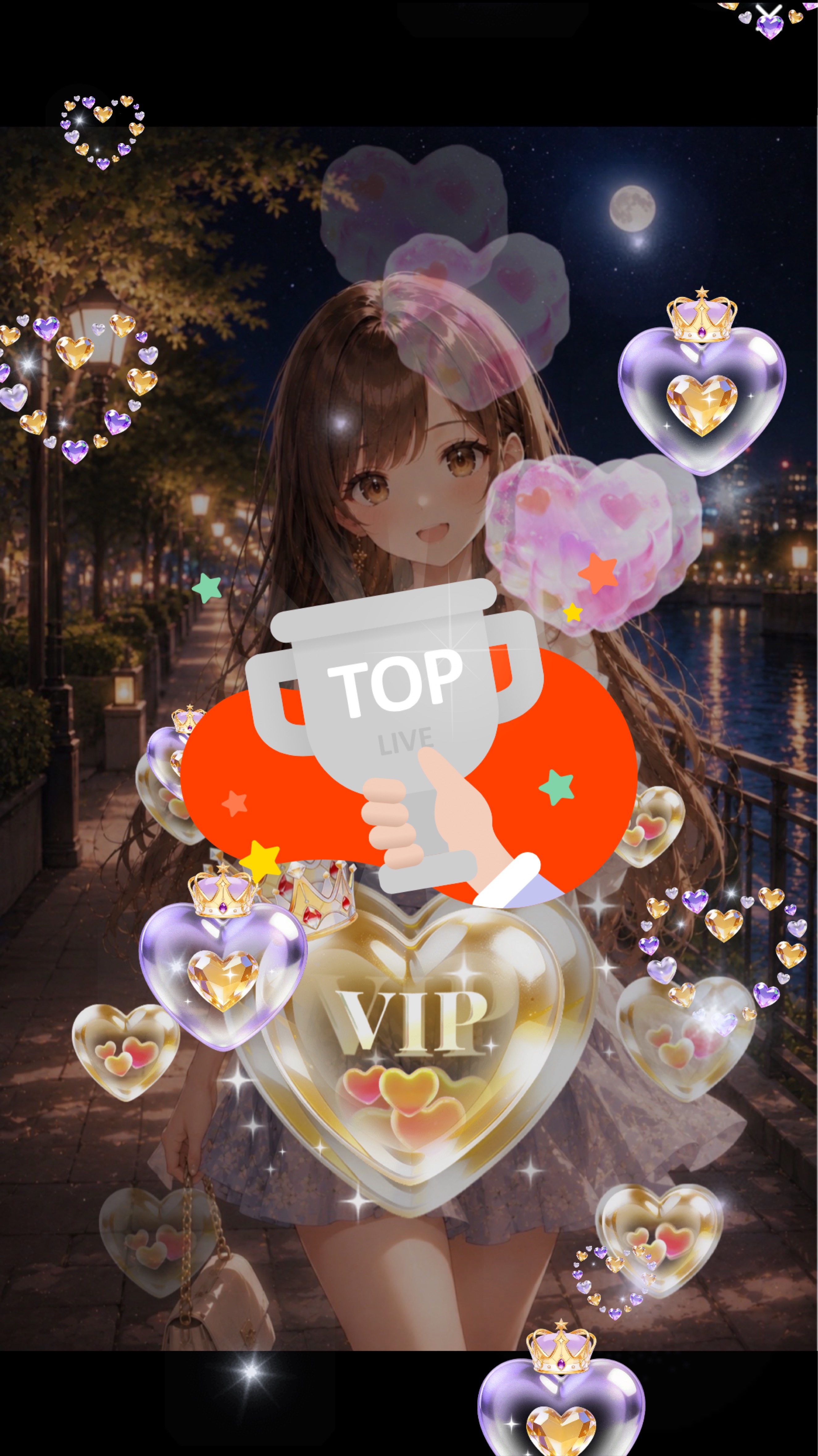お寝る前に話そ♡☽