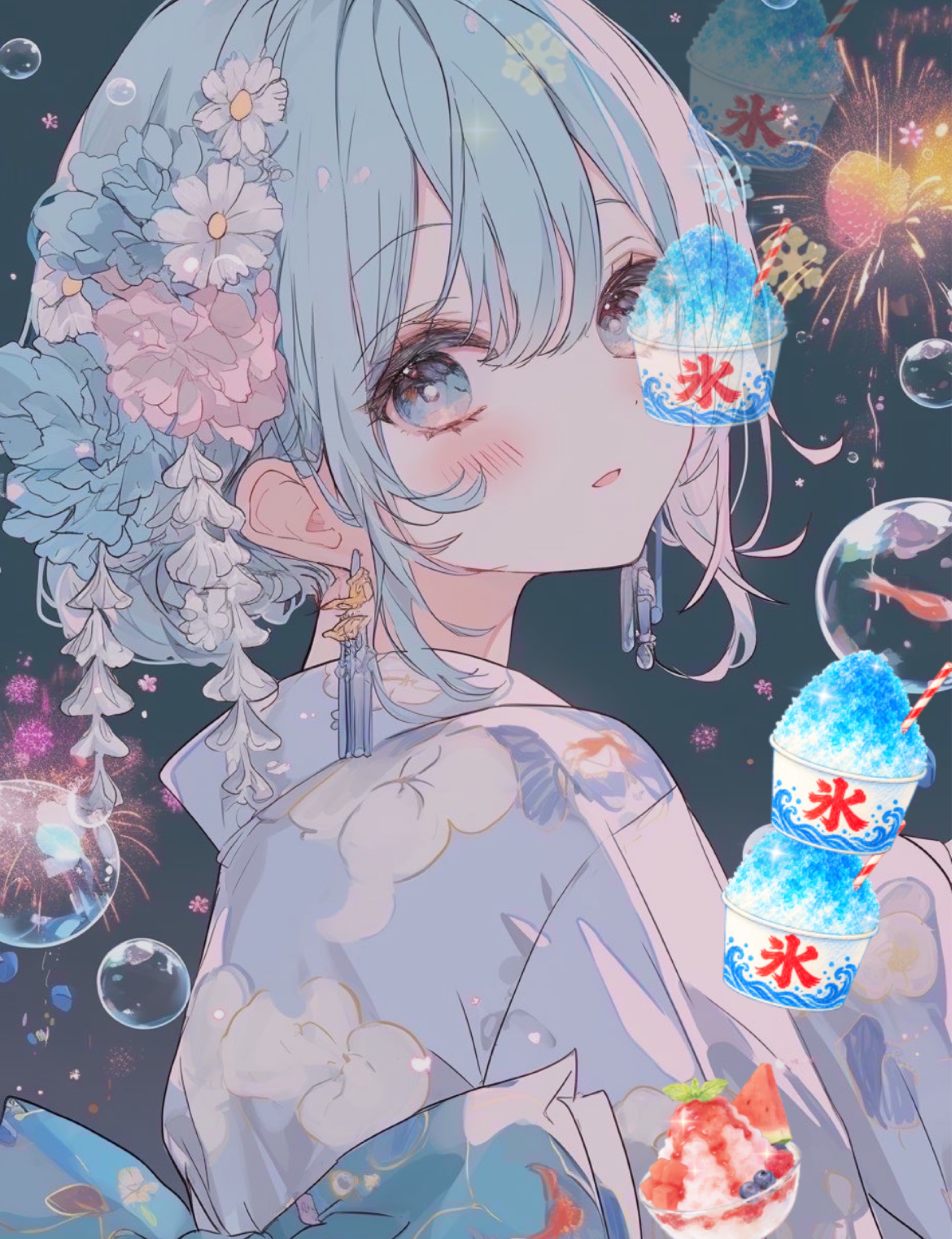 可愛い声で疲れた心を癒します