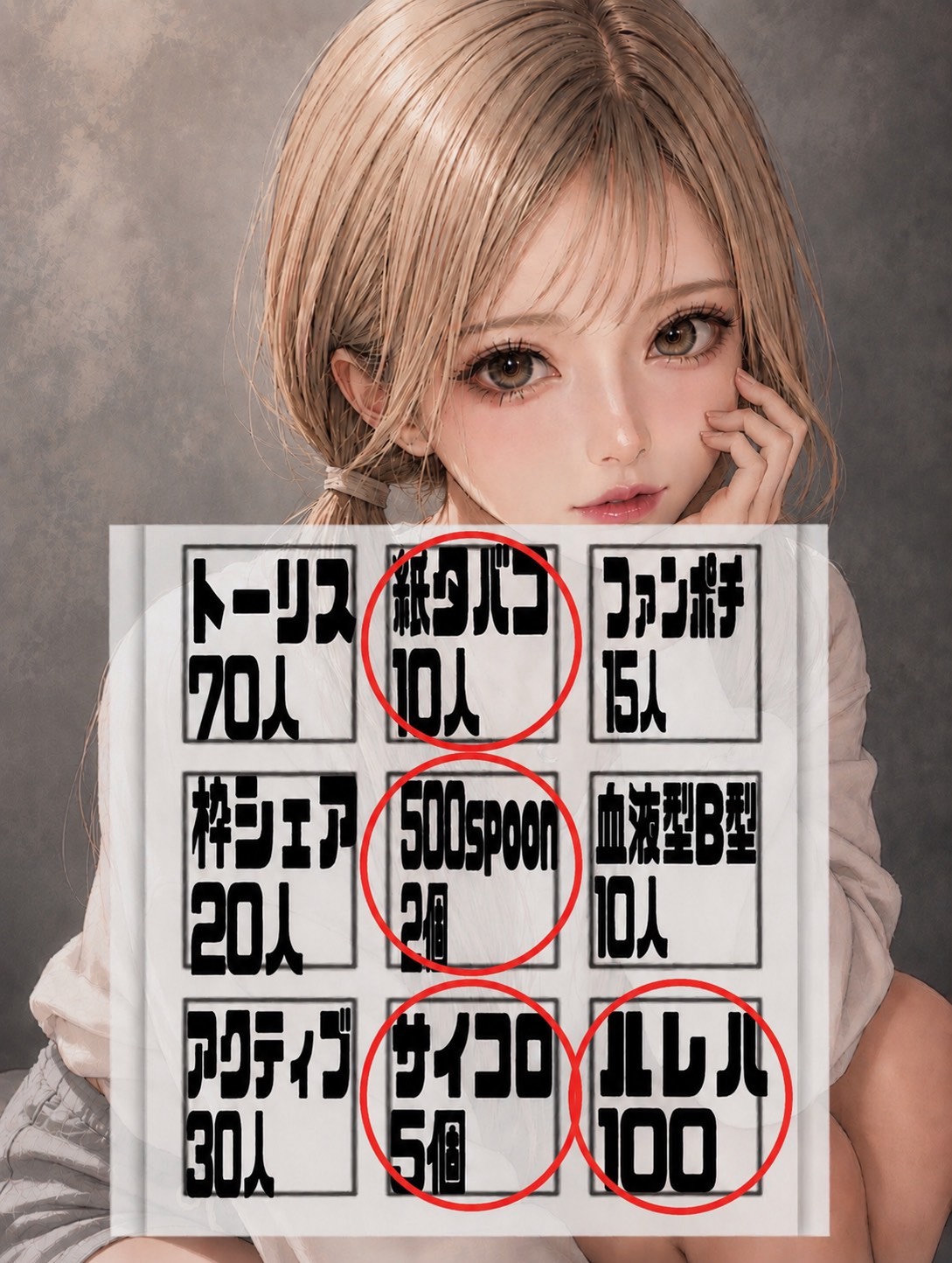夜枠は〜？ビンゴ！