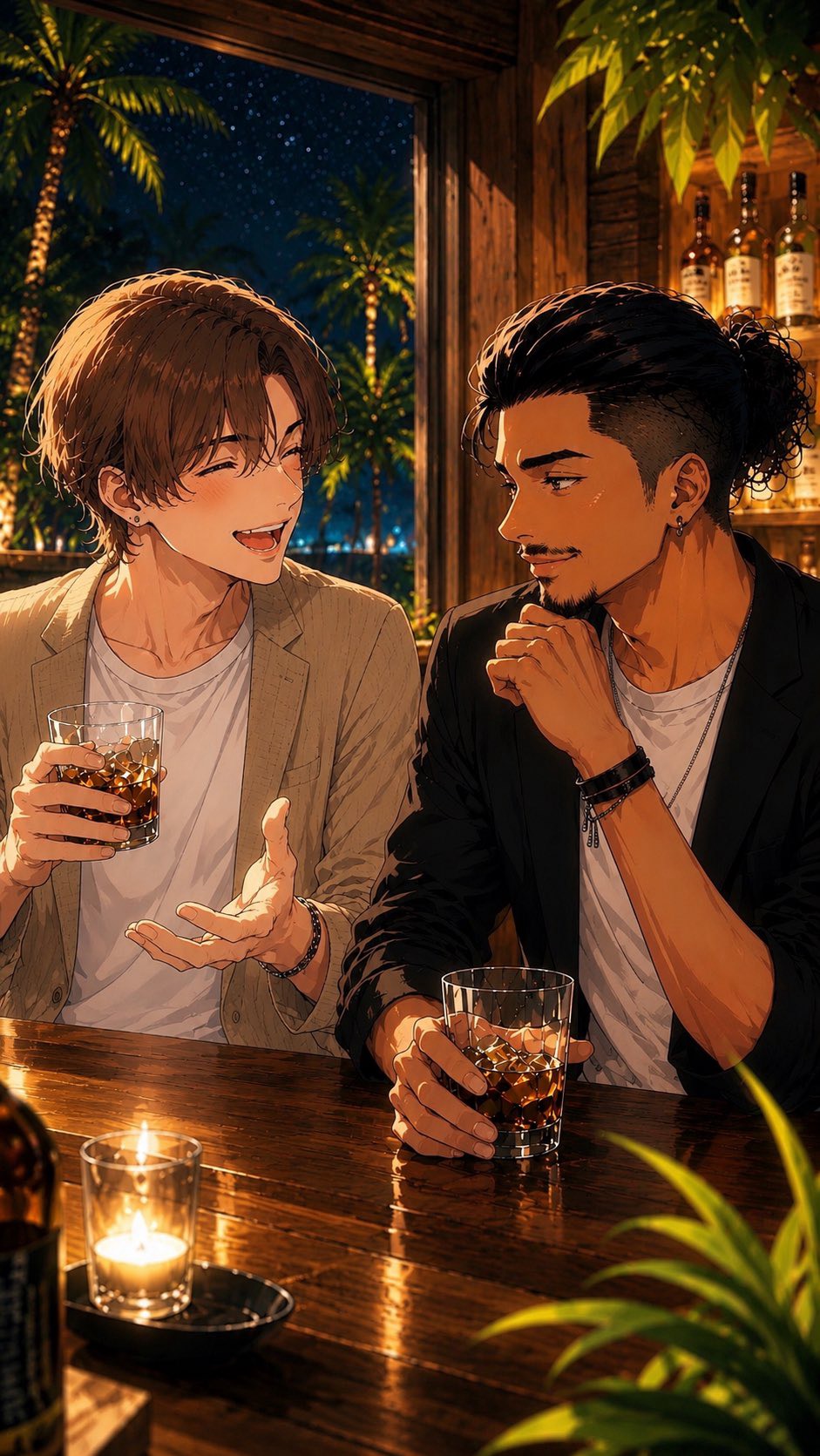 もこ×ふくまる対談コラボ(飲酒)
