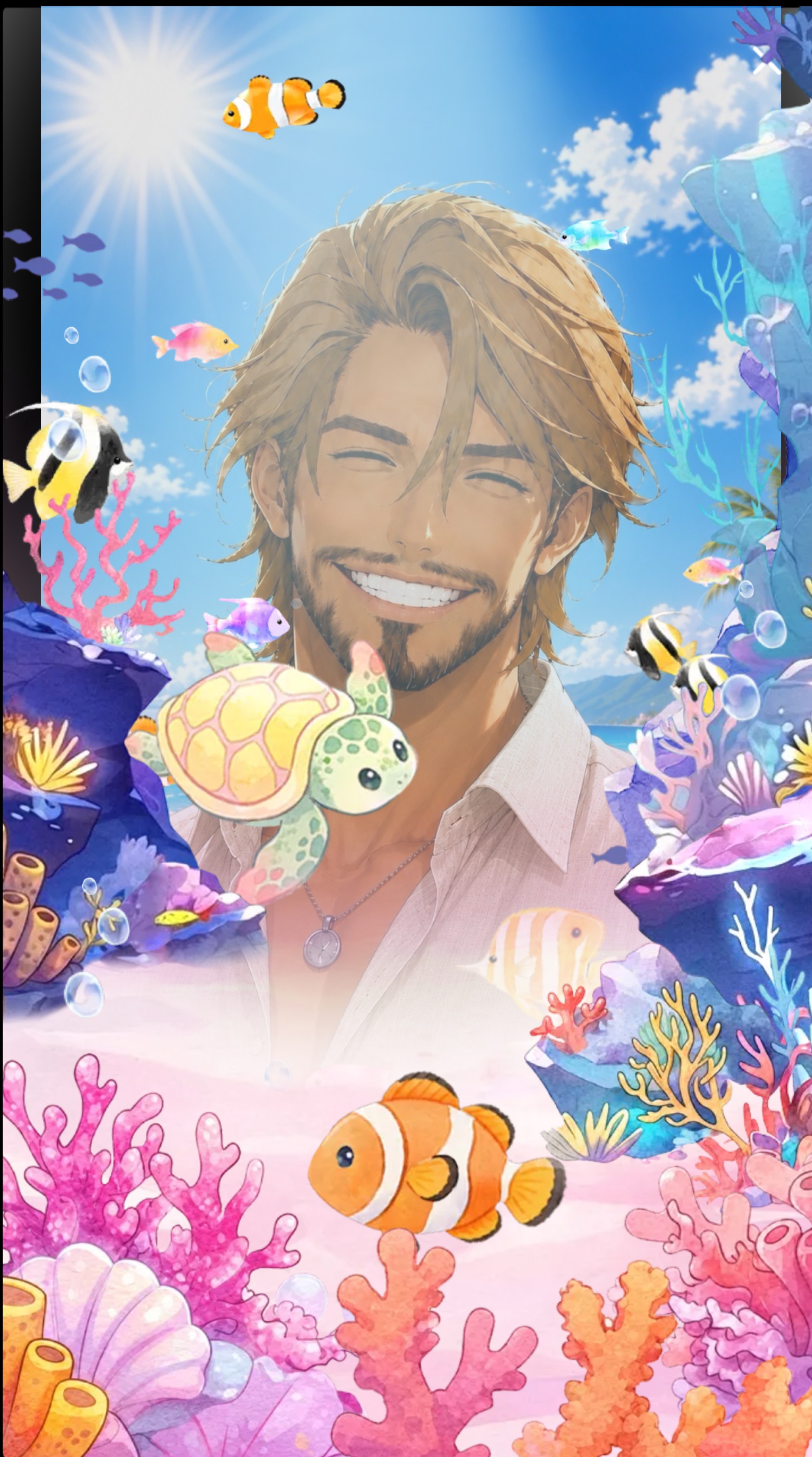 海とイケボとおじさんと☀️。°