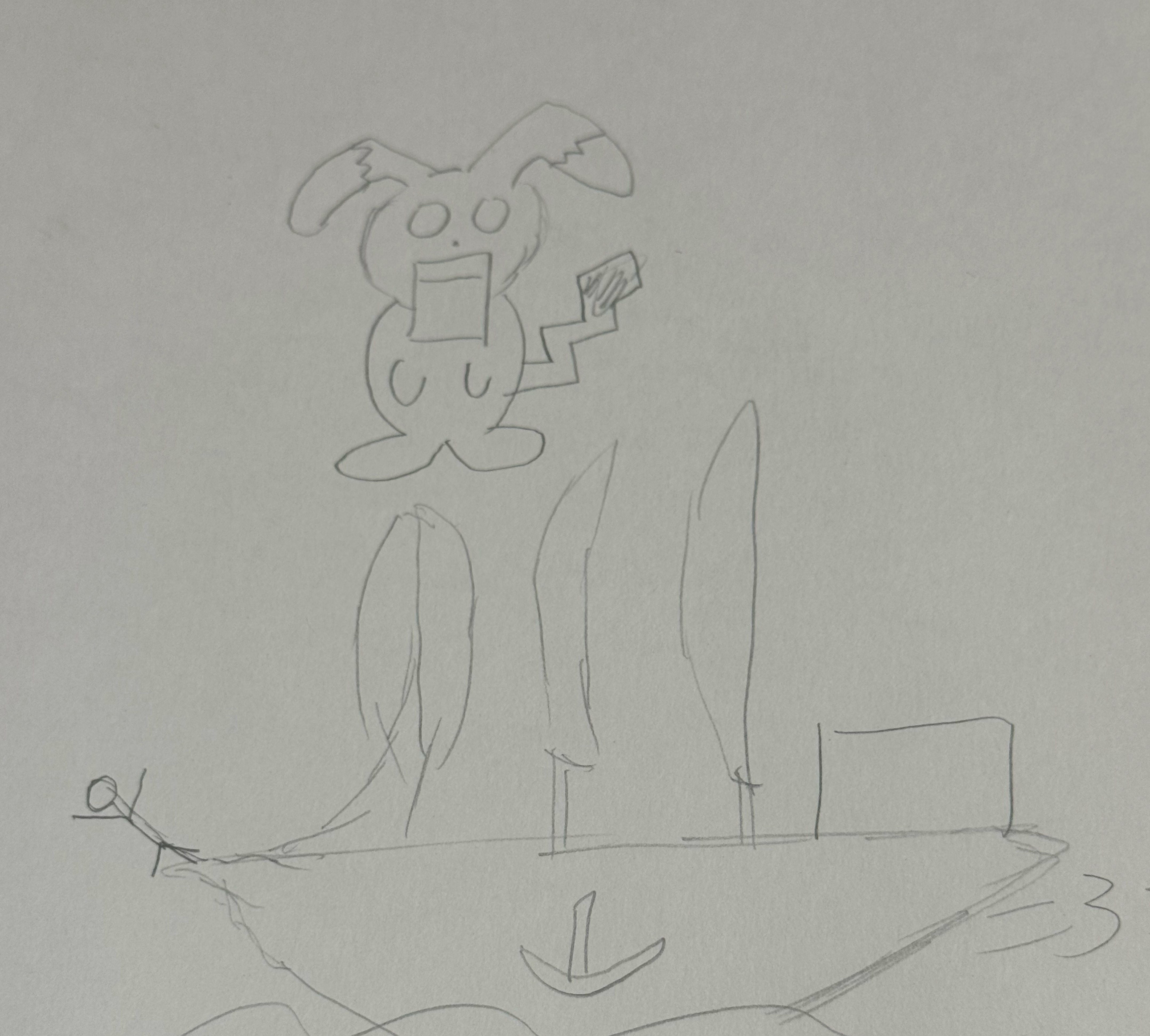絵を描くだ  乗っ取りだ！