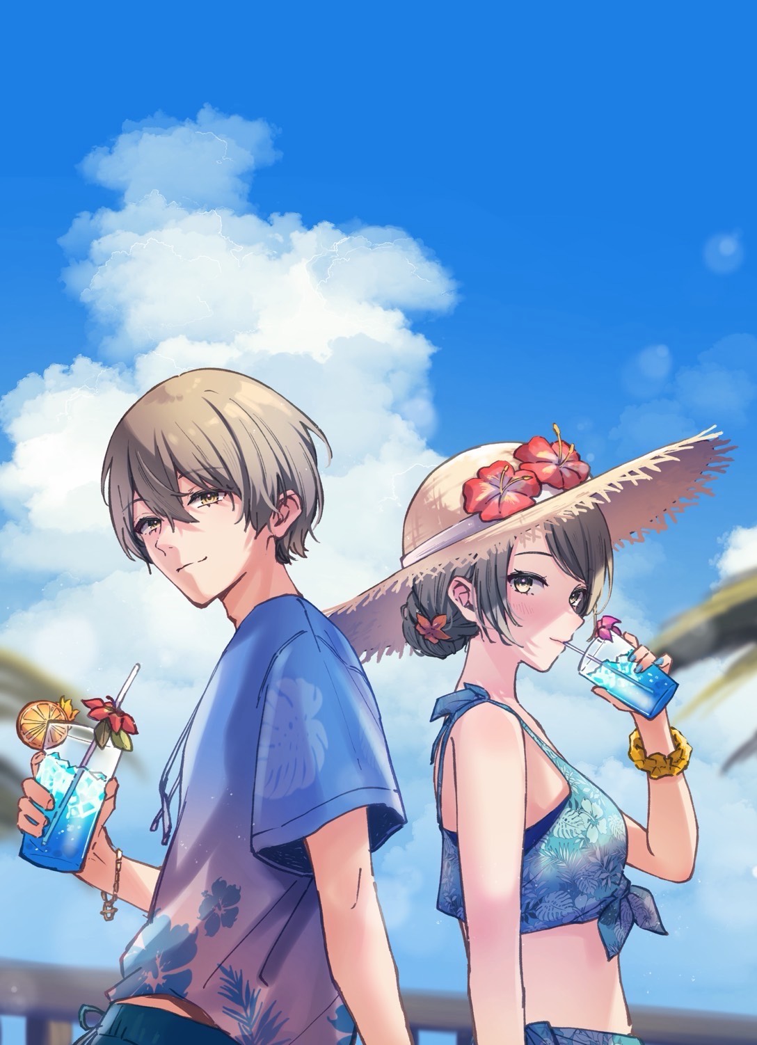 一人二役 笑いと芝居でお待ちしてます♡