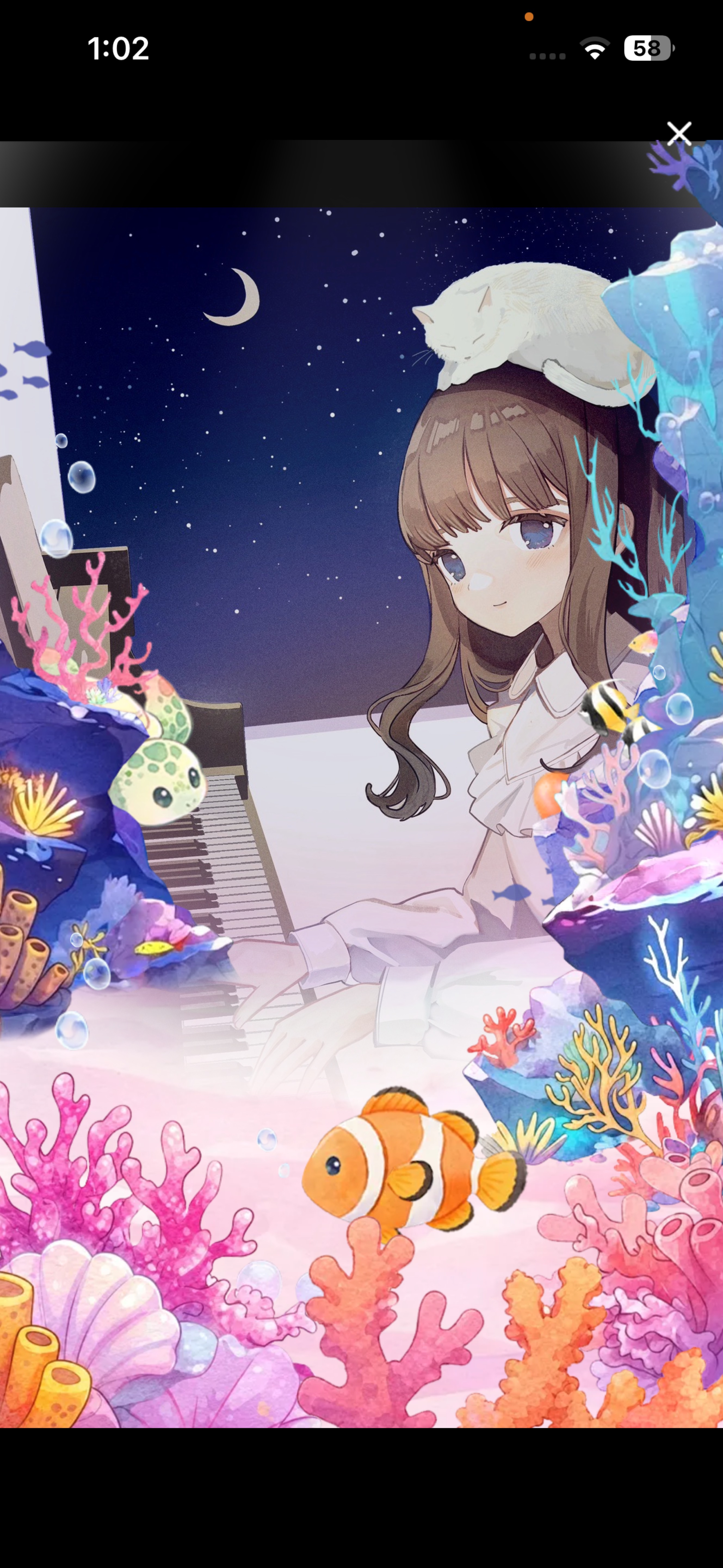 眠れる水分補給🫧