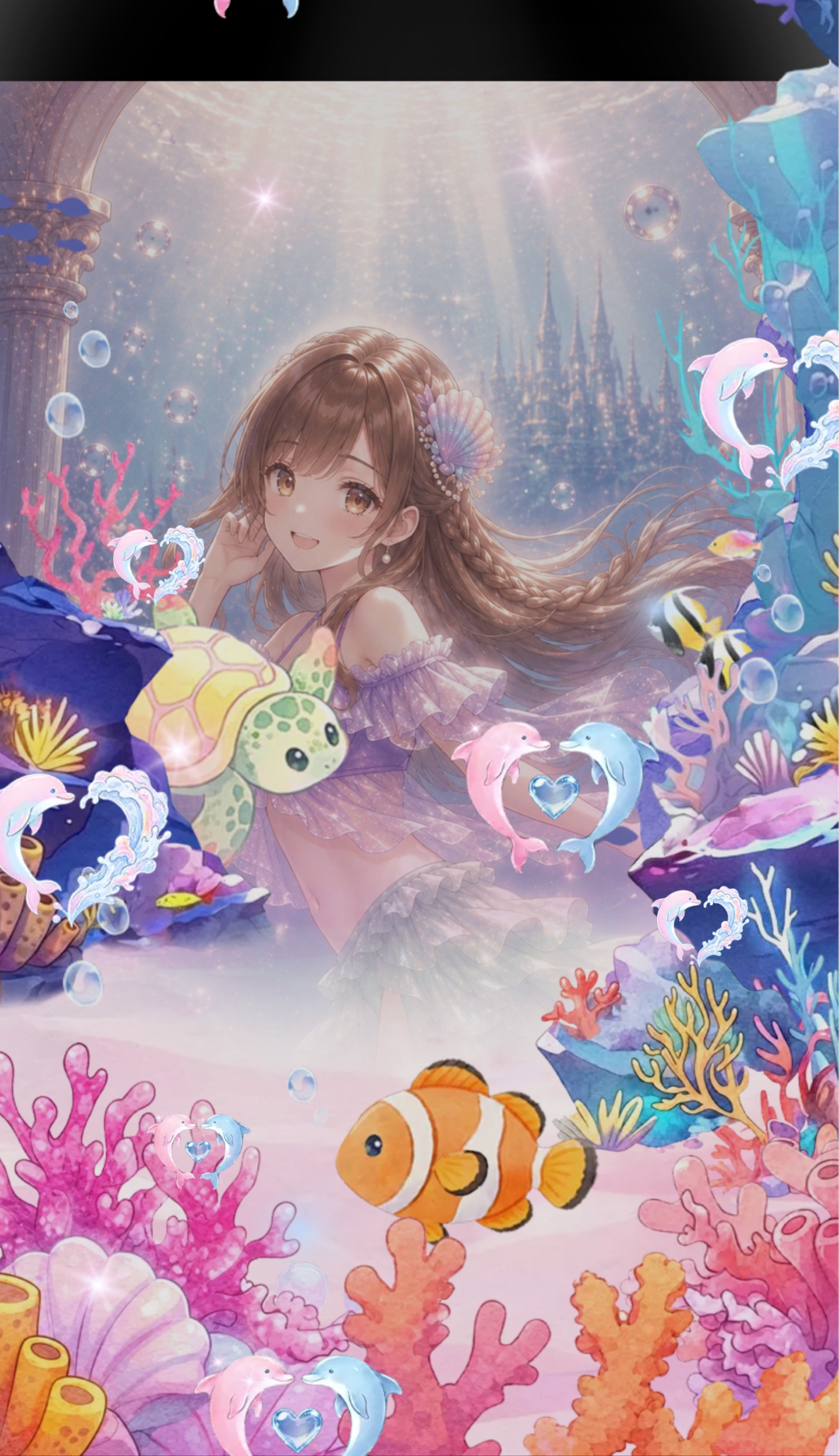 寝る前に話そ♡☽