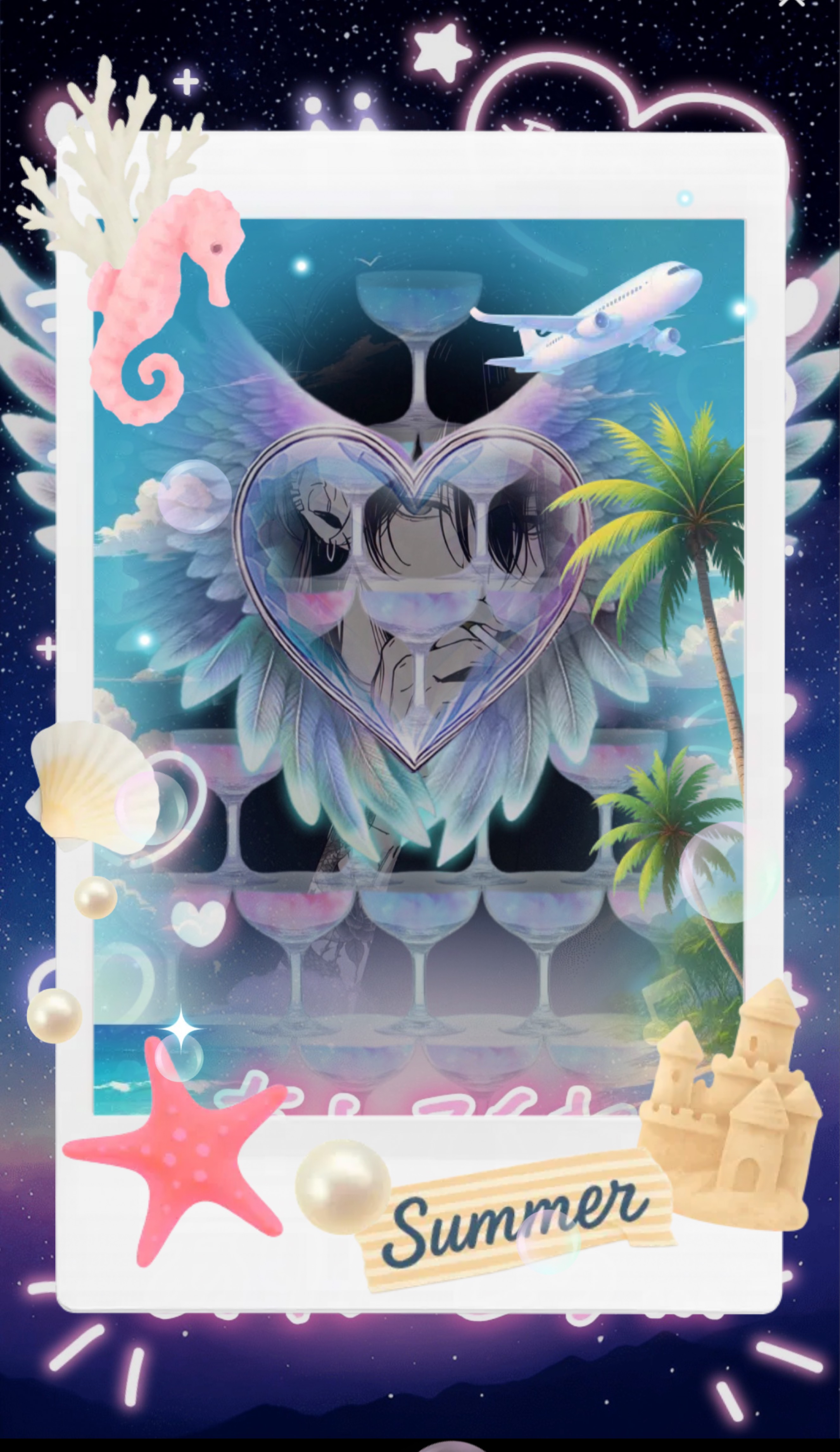 初寝潜◎  鳥が鳴くまで一緒にいて