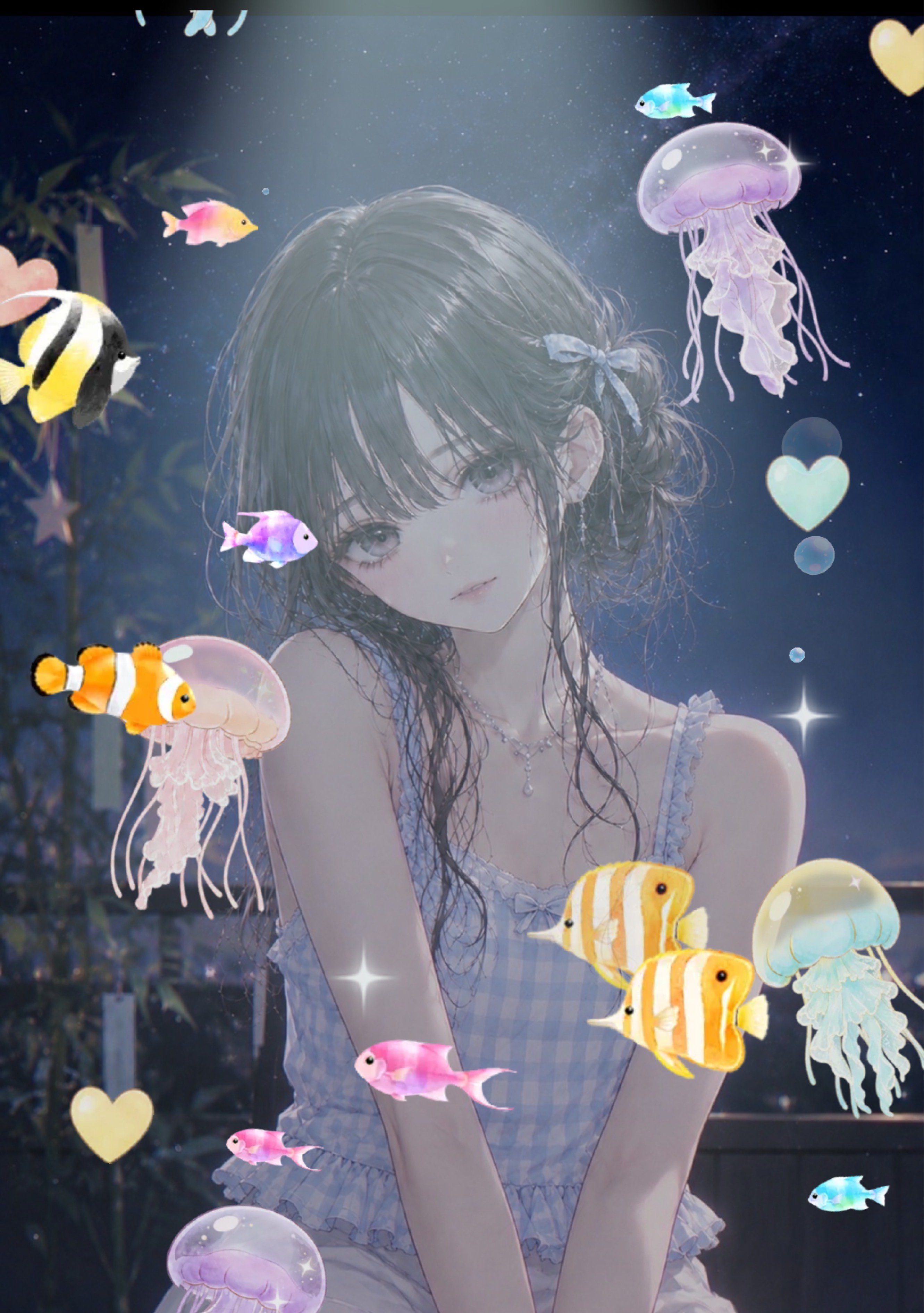 お久しぶり🍀夜更かしさんどーこだ👀🌃