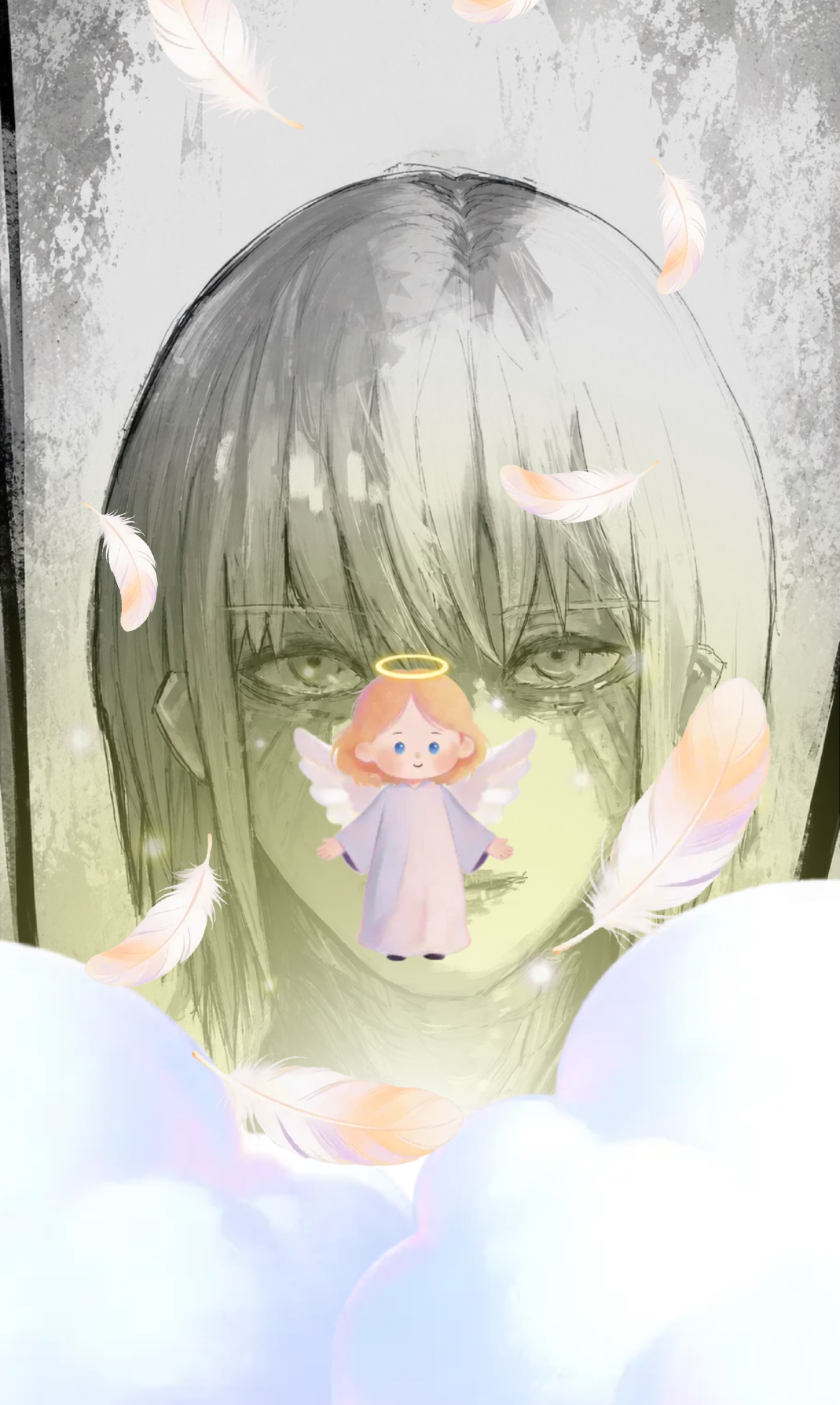 チャリで来た卍