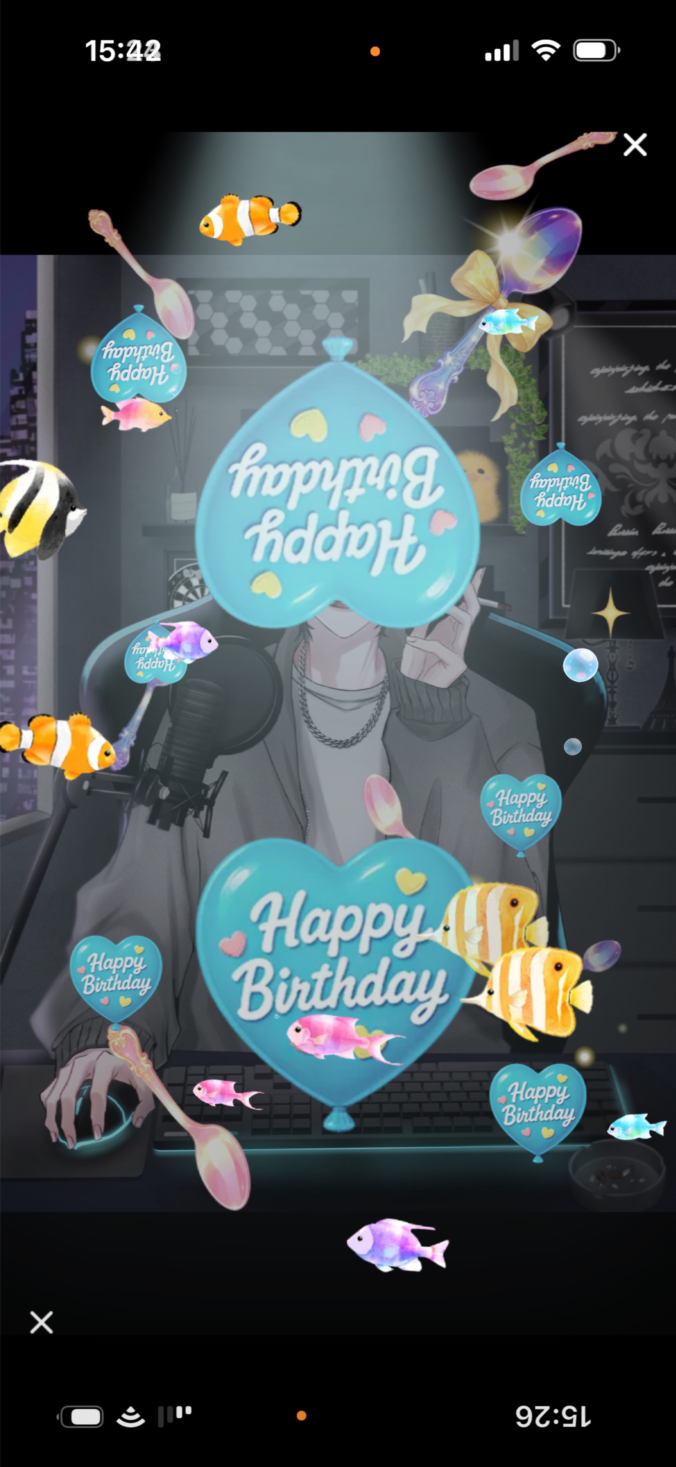 誕生日なうです🎂