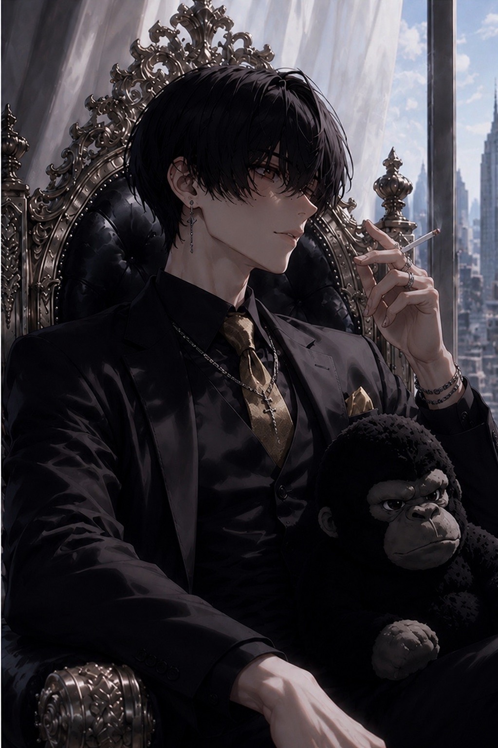 お待たせ。ぼっち飯の時間だよ🦍