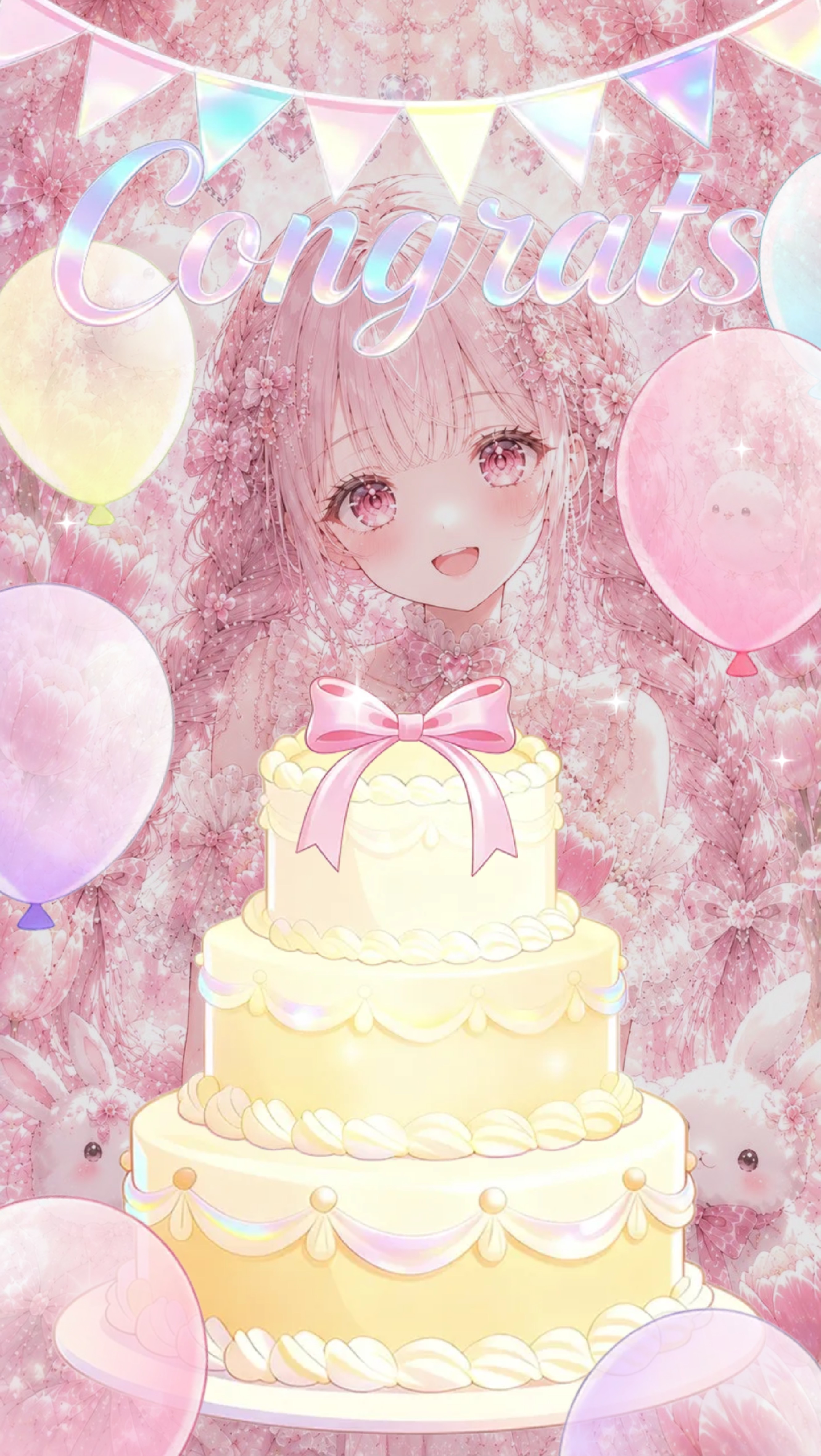 本日の主役 🎂🌷