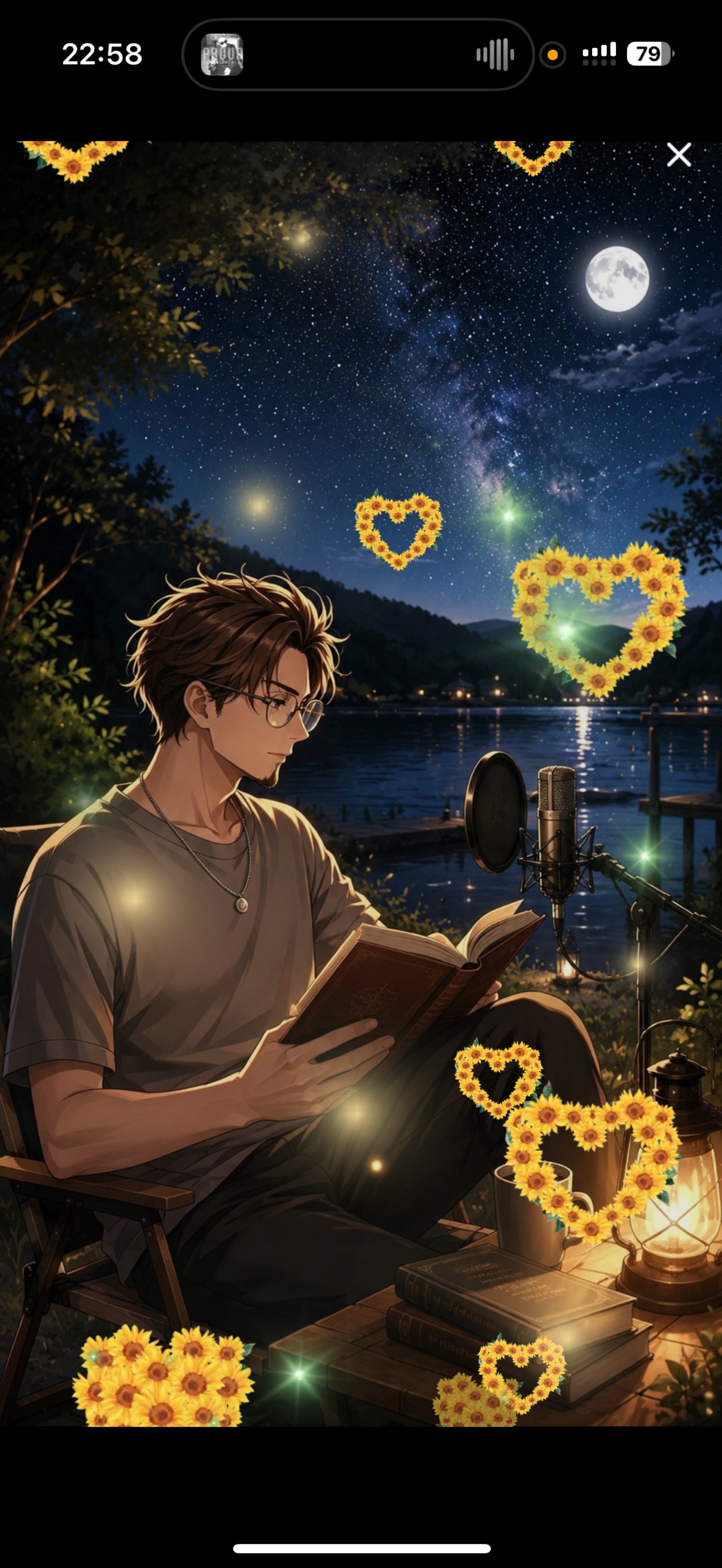 自作朗読『夜の語り部』⋆✦初潜〇