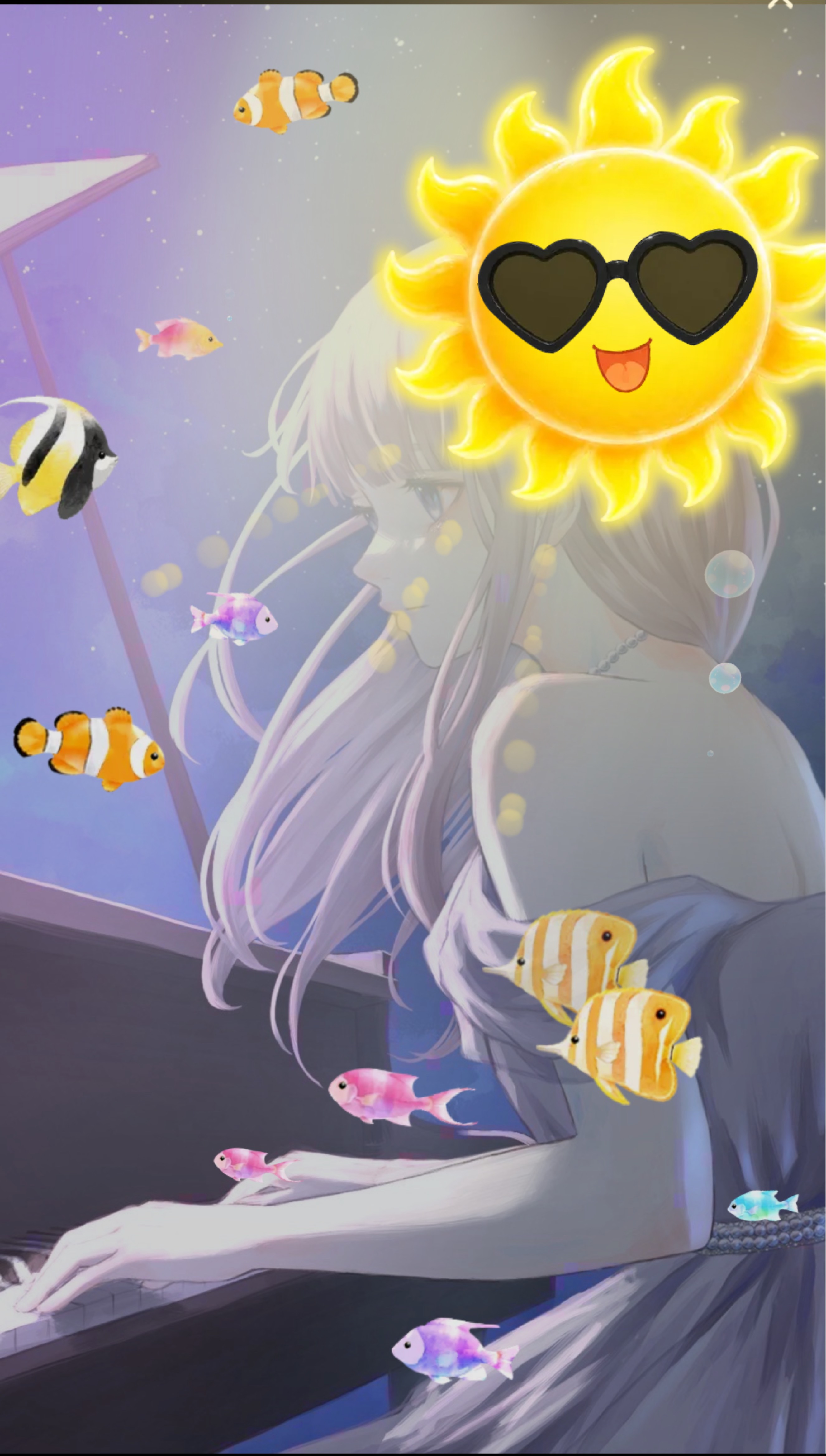 初寝潜◎おひるのピアノ𓊩