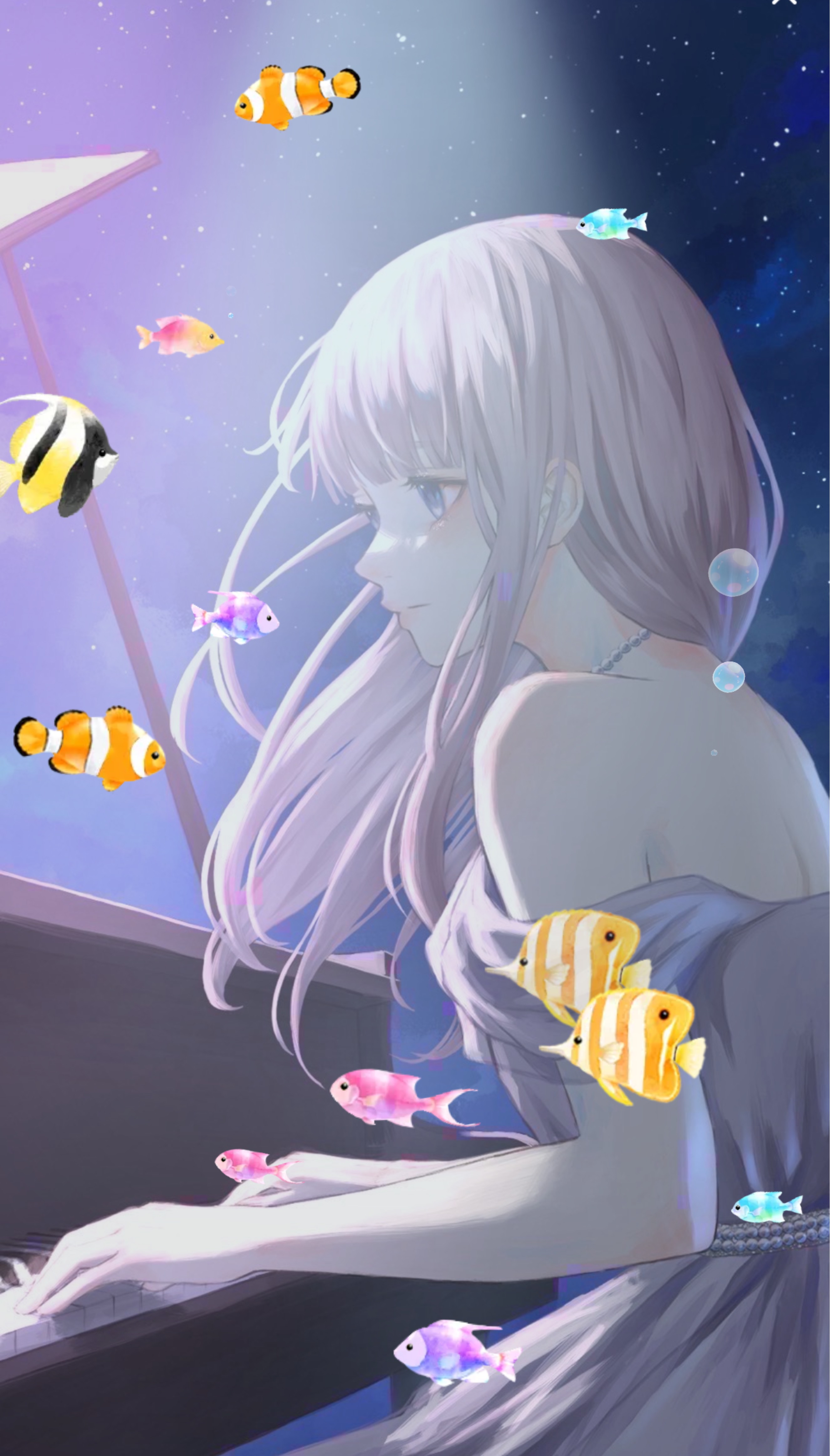初寝潜◎おひるのピアノ𓊩