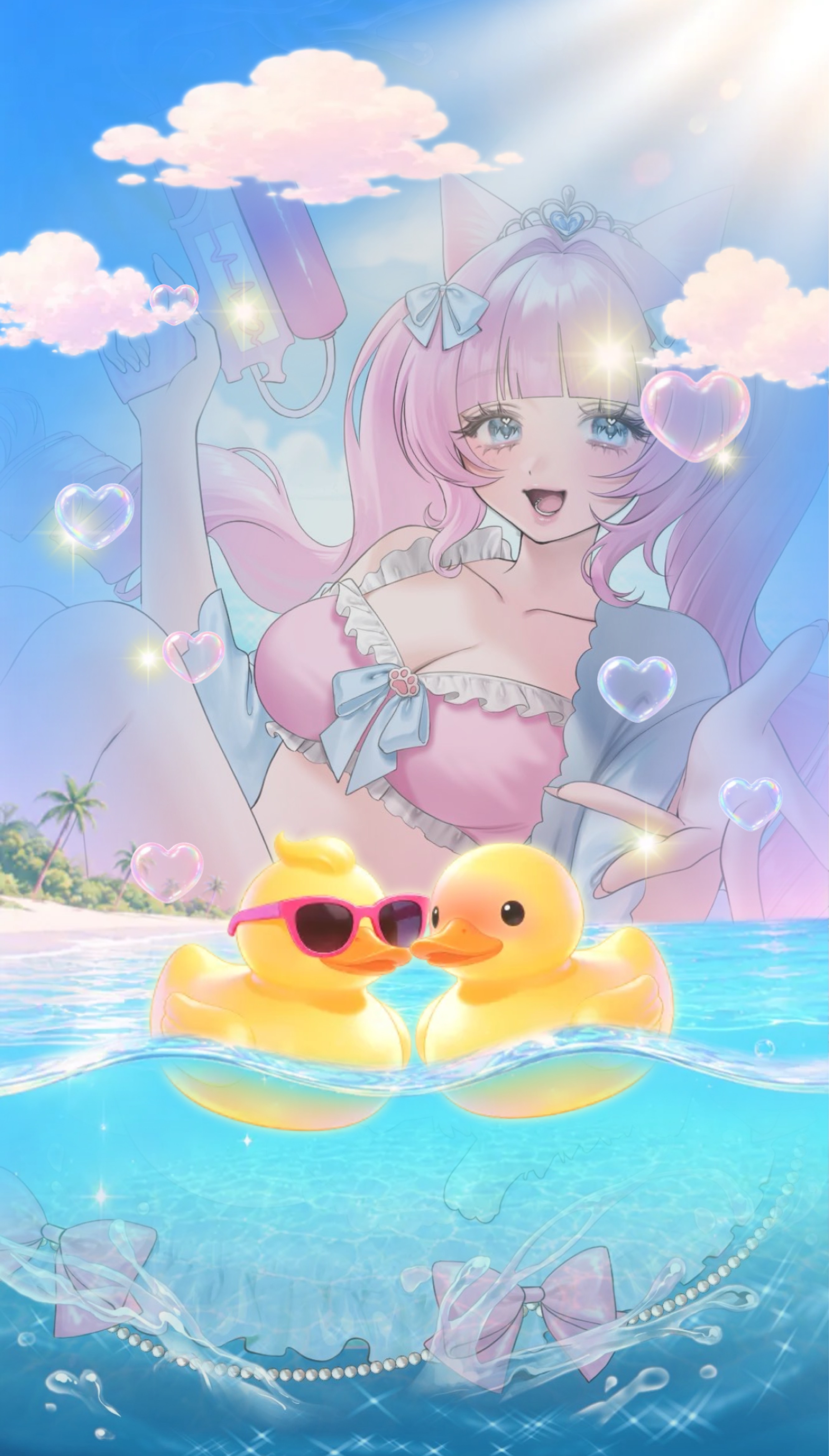 新イラストなの〜!!🫧