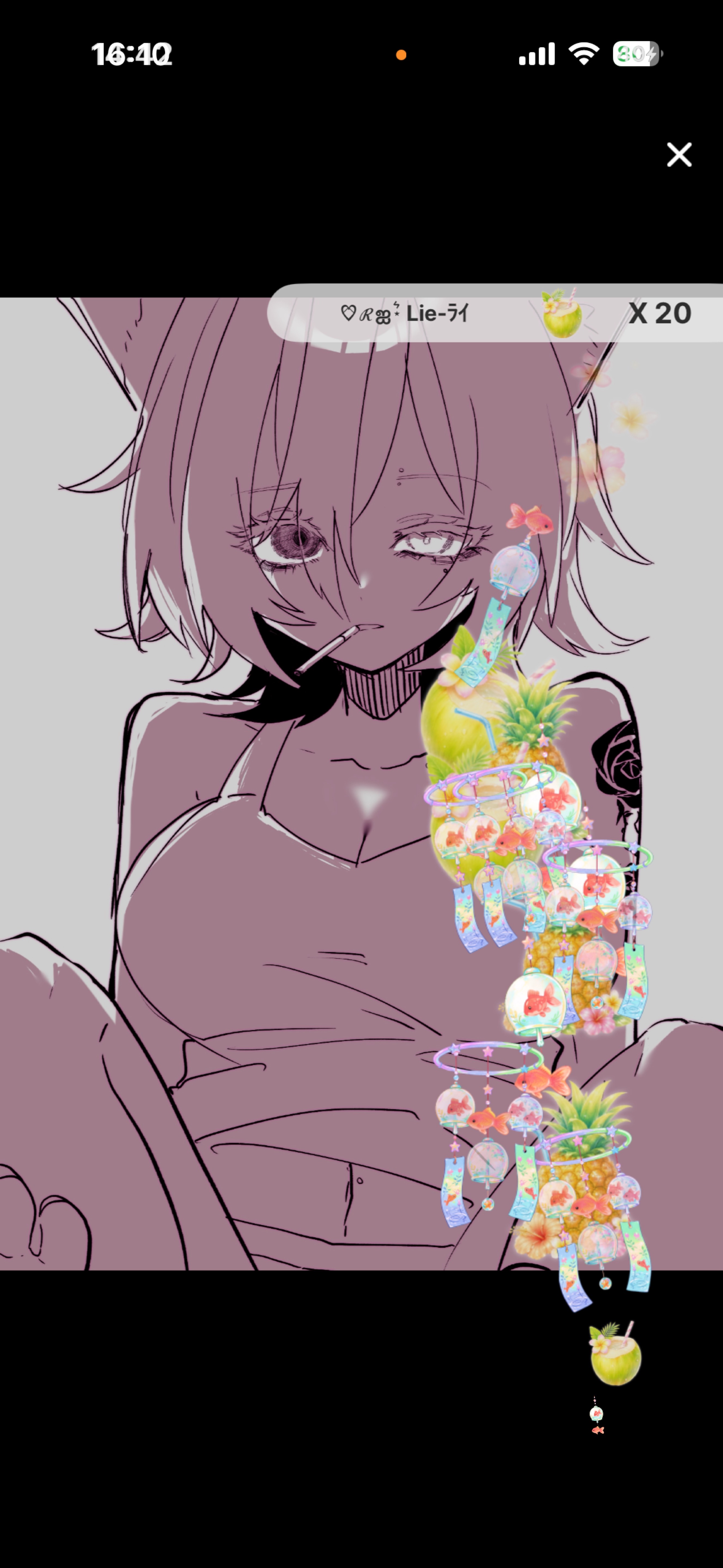 ｲﾗｽﾄ依頼進めながら雑談^ᴗ ̫ ᴗ^
