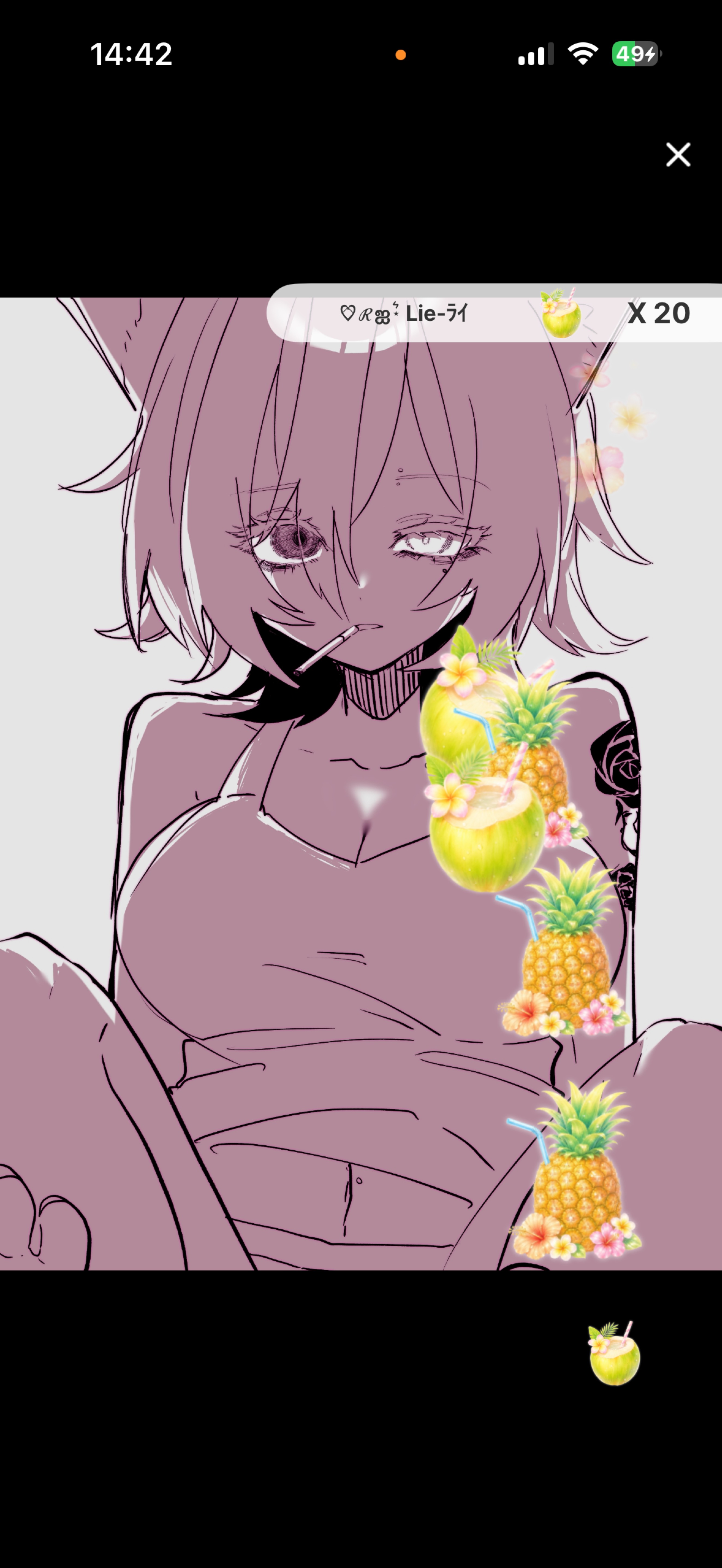 ｲﾗｽﾄ依頼進めながら雑談^ᴗ ̫ ᴗ^