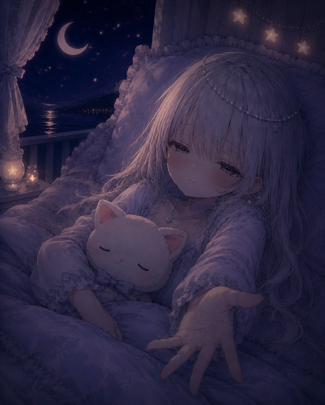 おやすみ言いに来て