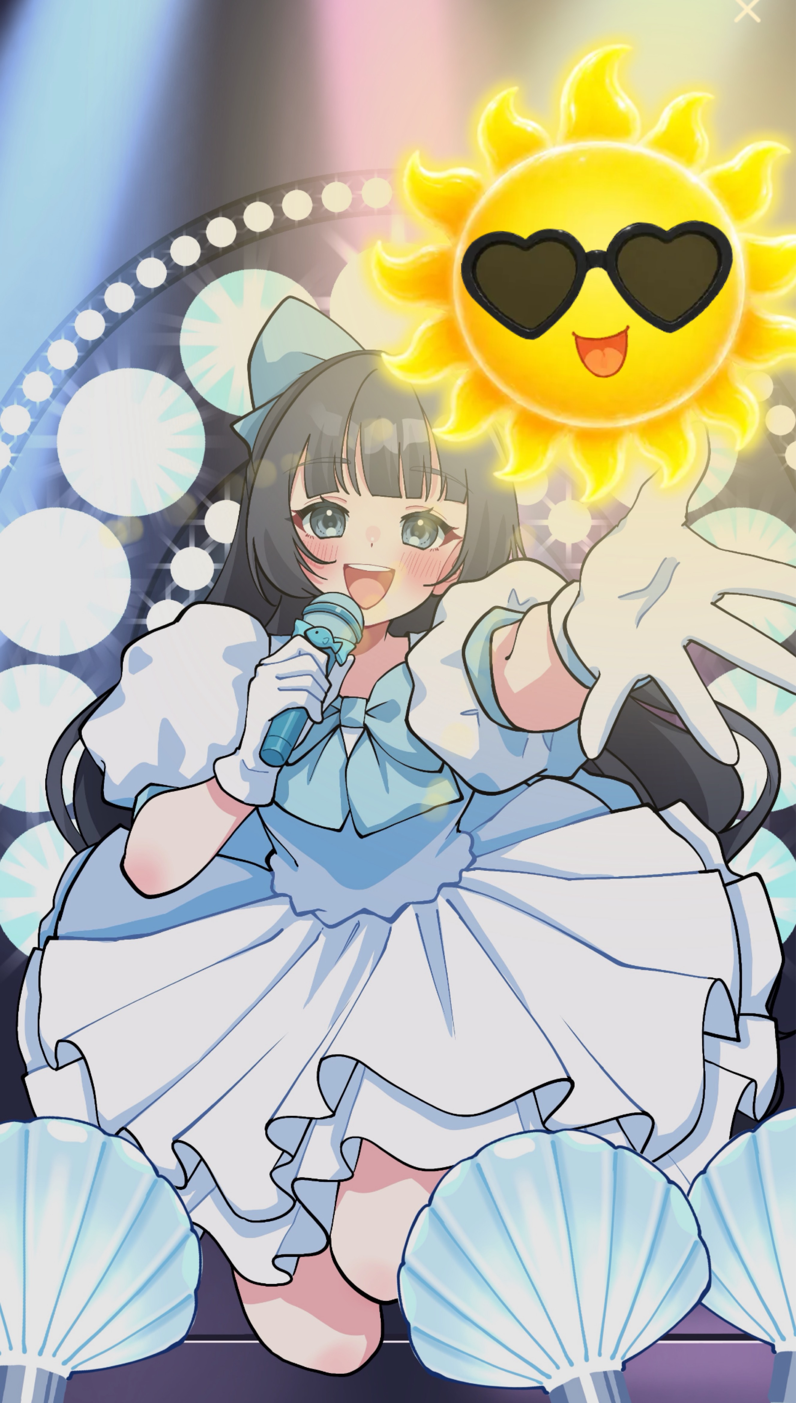 8月もにもの歌で🐟