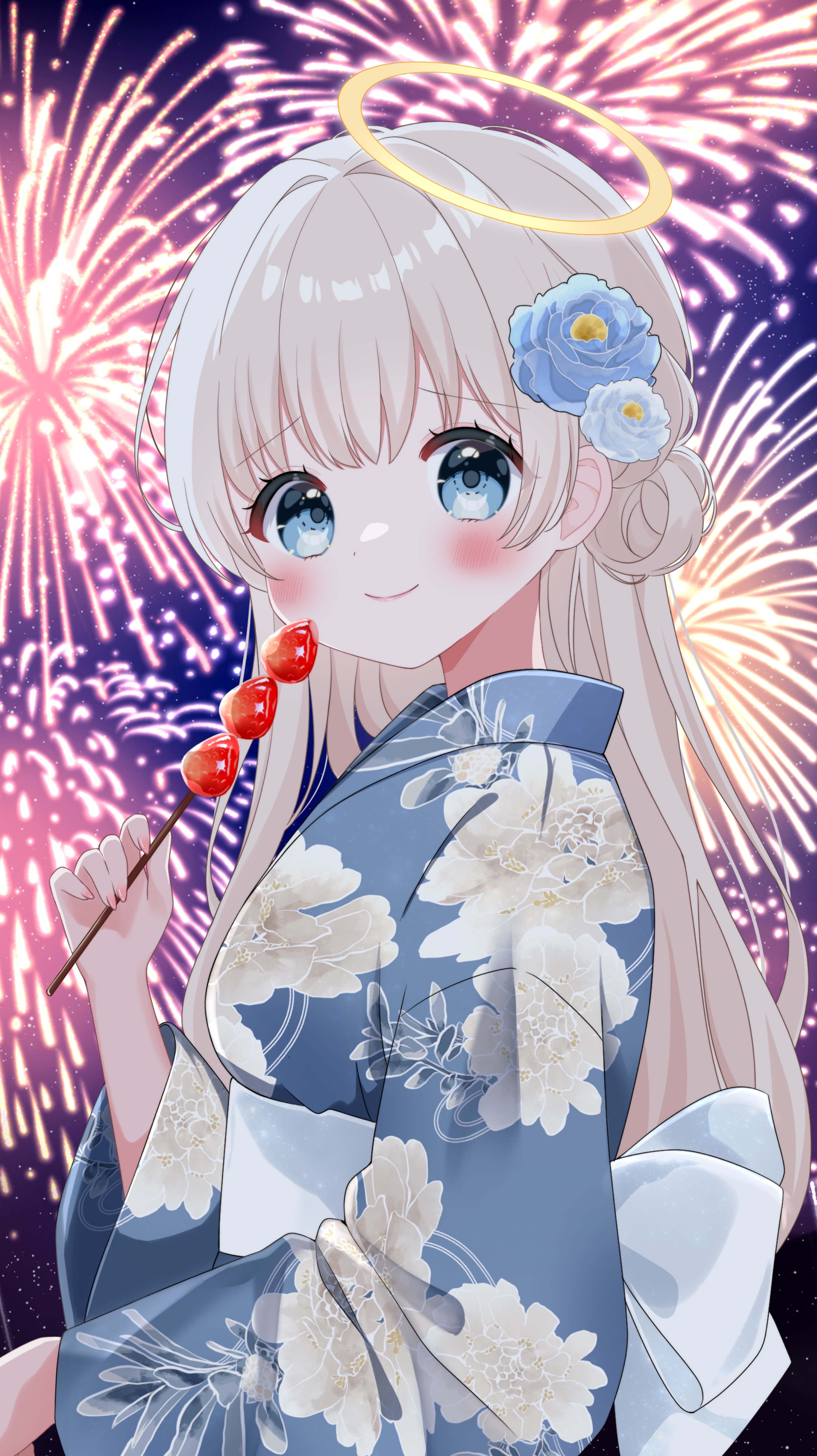 初寝潜◎君と見る花火🎇