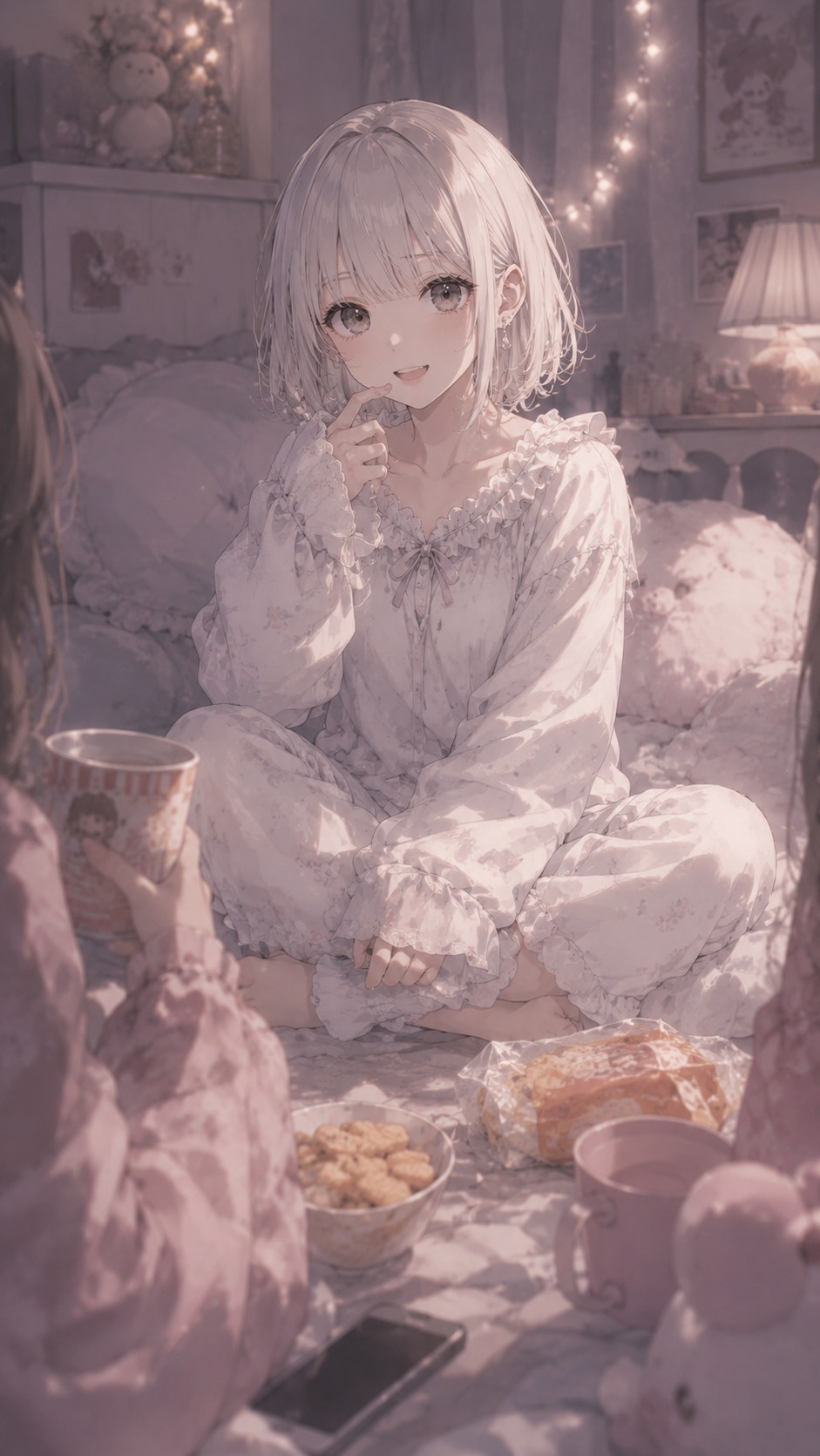 眠くなるまでかまって