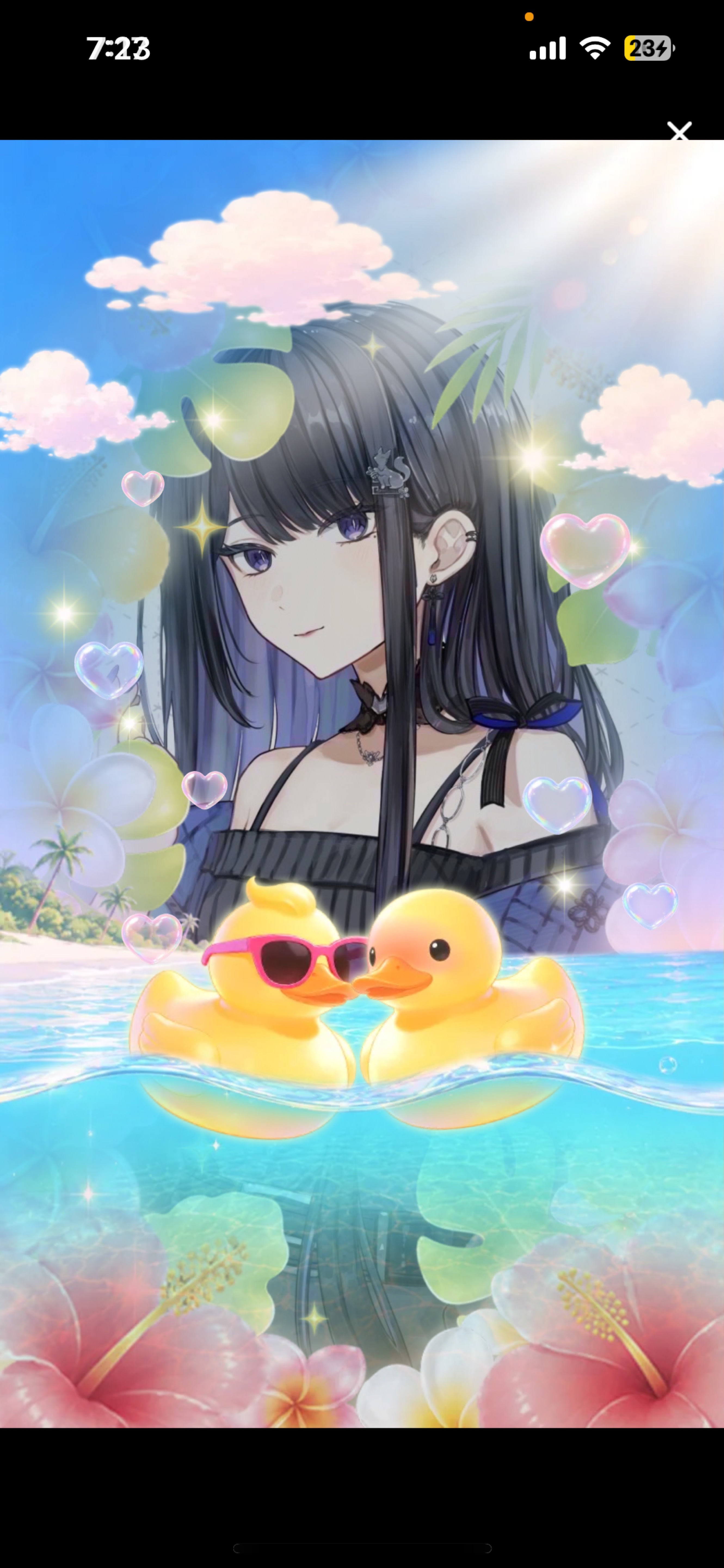 おはようしに来て☀️初寝潜🙆‍♀️