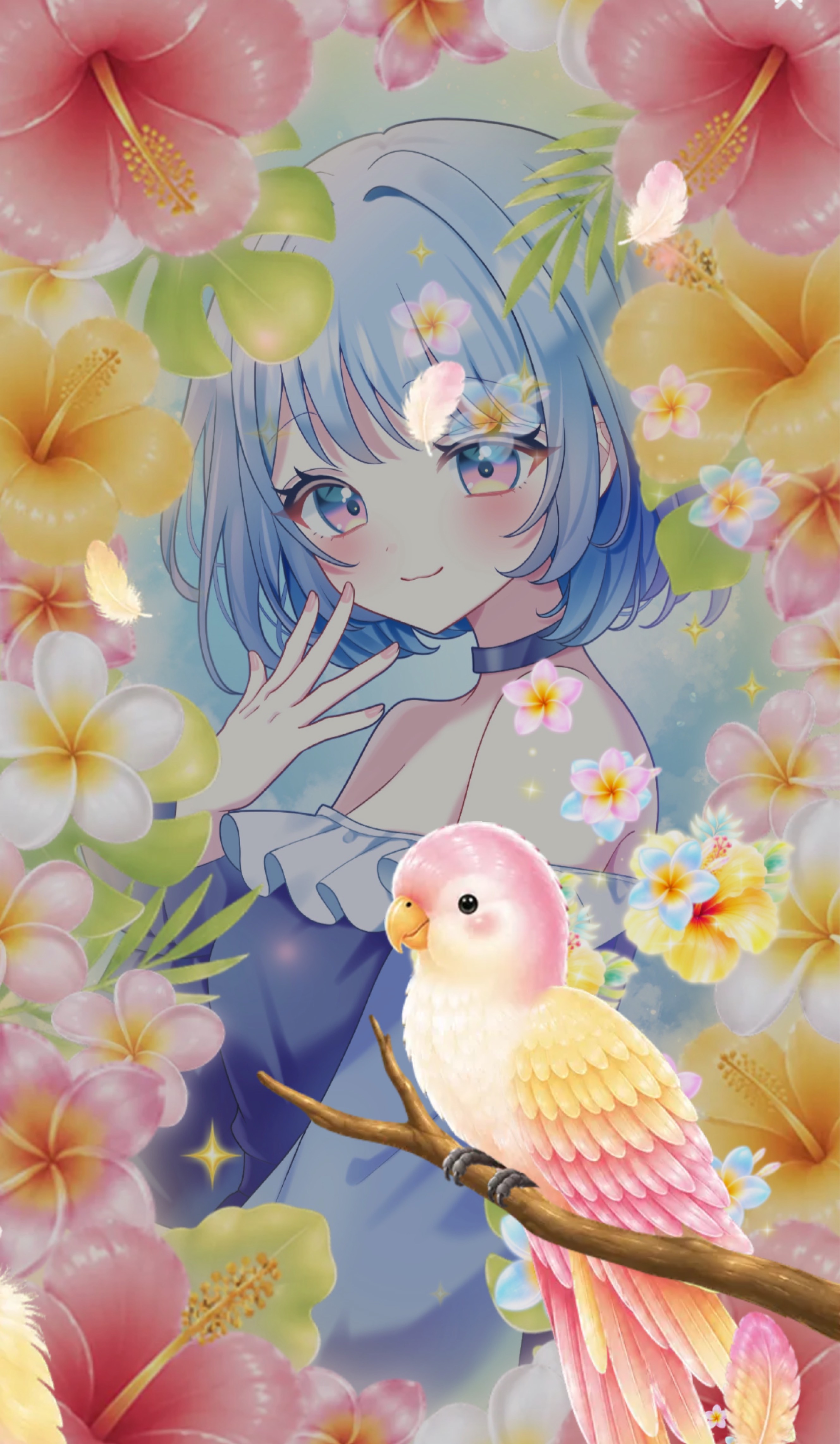 お昼の癒しに